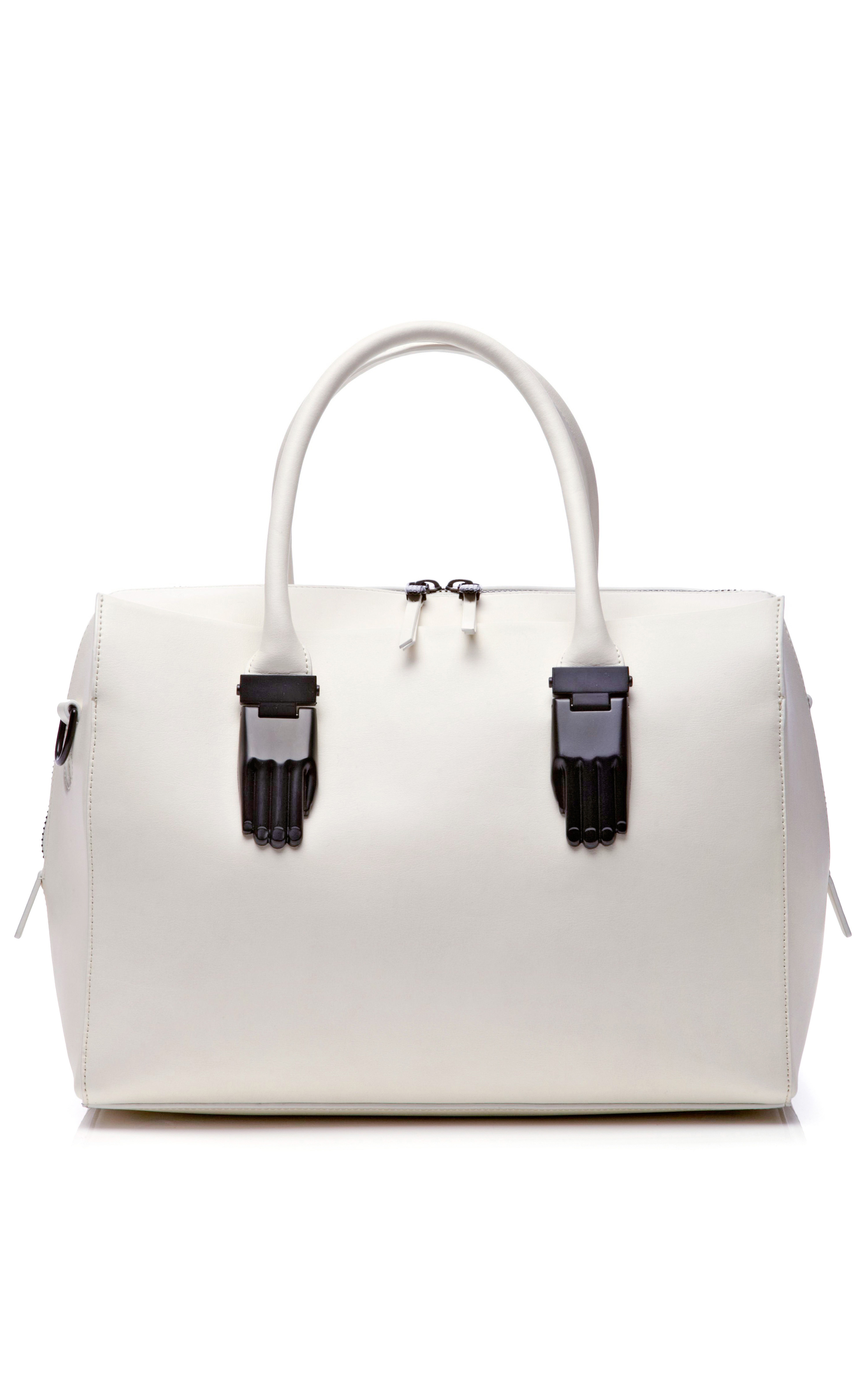 Lyst Opening Ceremony White Lele Carry All Handbag In Gallery