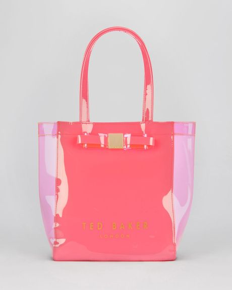 Ted Baker Tote Lucon Small Shopper in Pink (Bright Pink) | Lyst