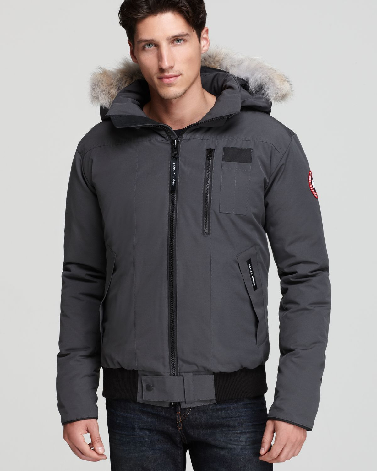 Lyst - Canada Goose Borden Bomber in Gray for Men