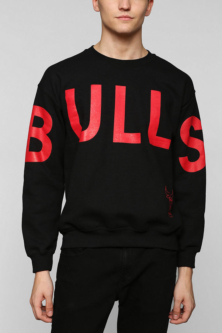 chicago bulls black sweatshirt