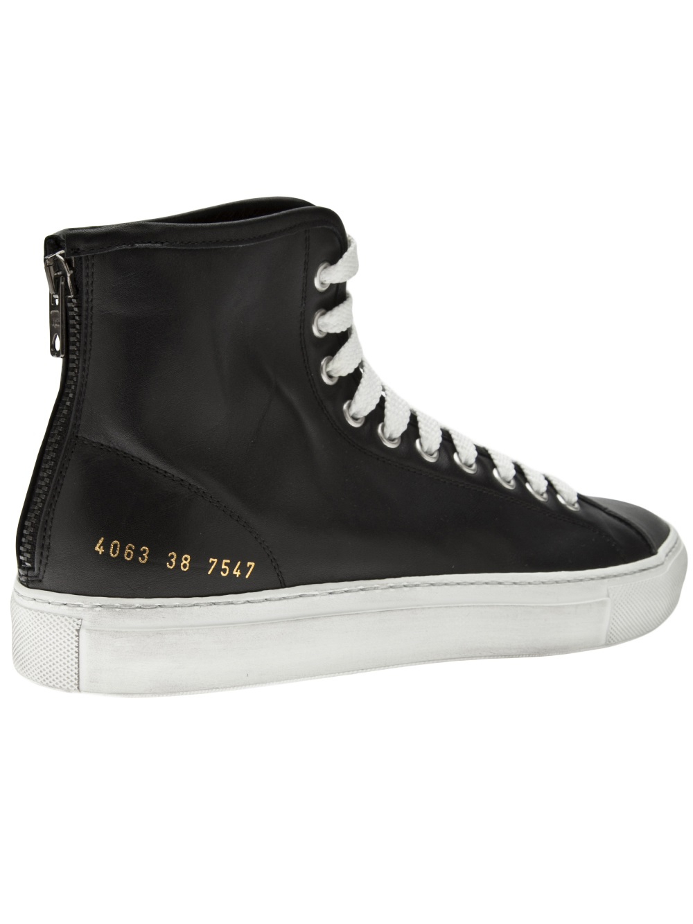 black high top common projects