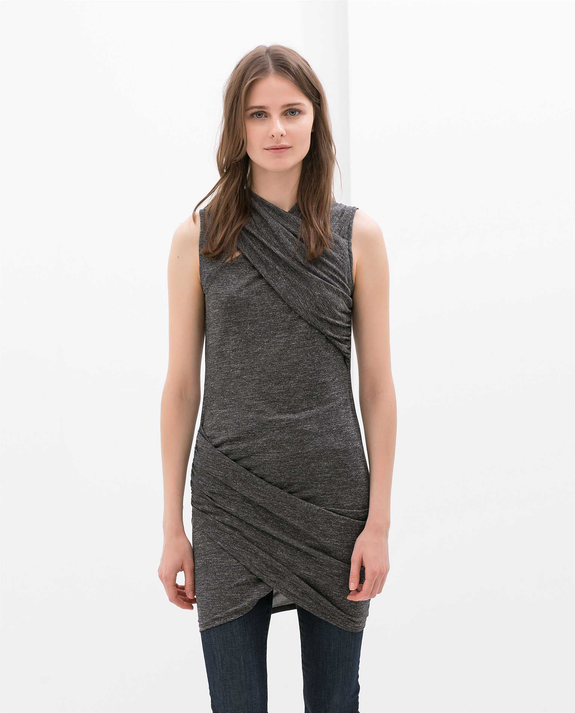 Zara grey dress