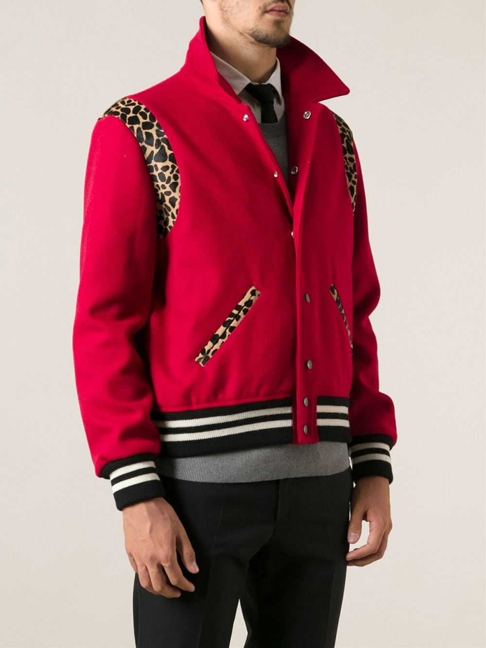 mens saint laurent teddy jacket