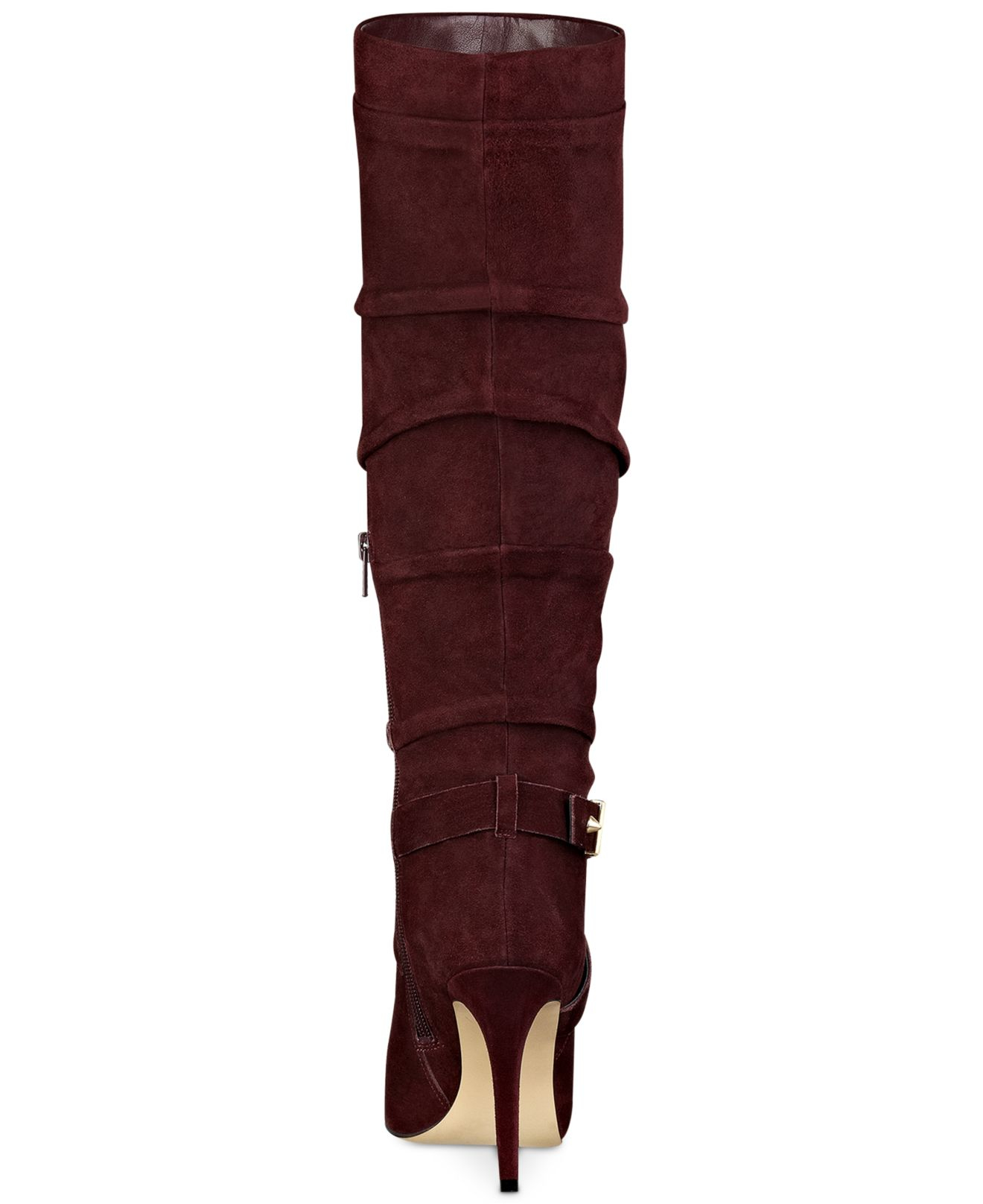 guess boots red