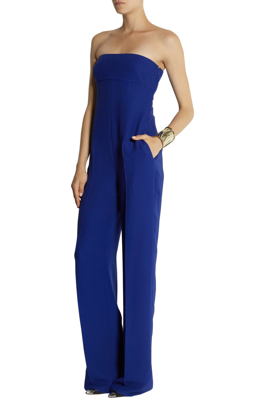 silk valentino jumpsuit