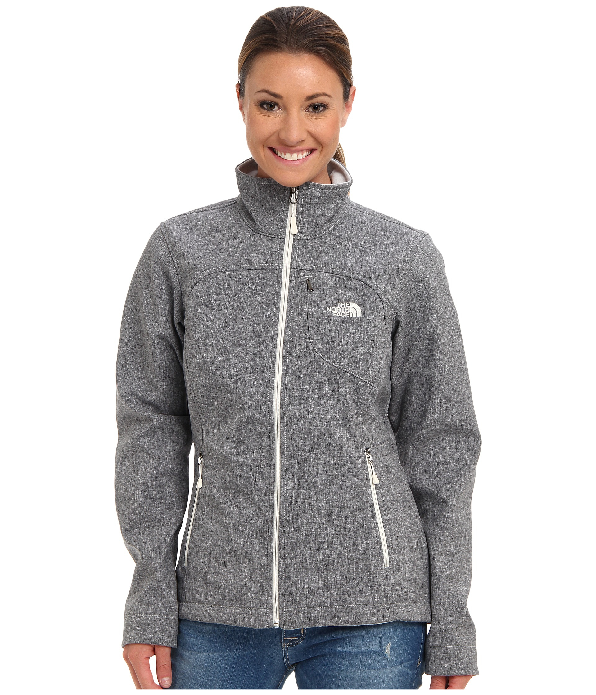Lyst - The north face Apex Bionic Jacket in Gray