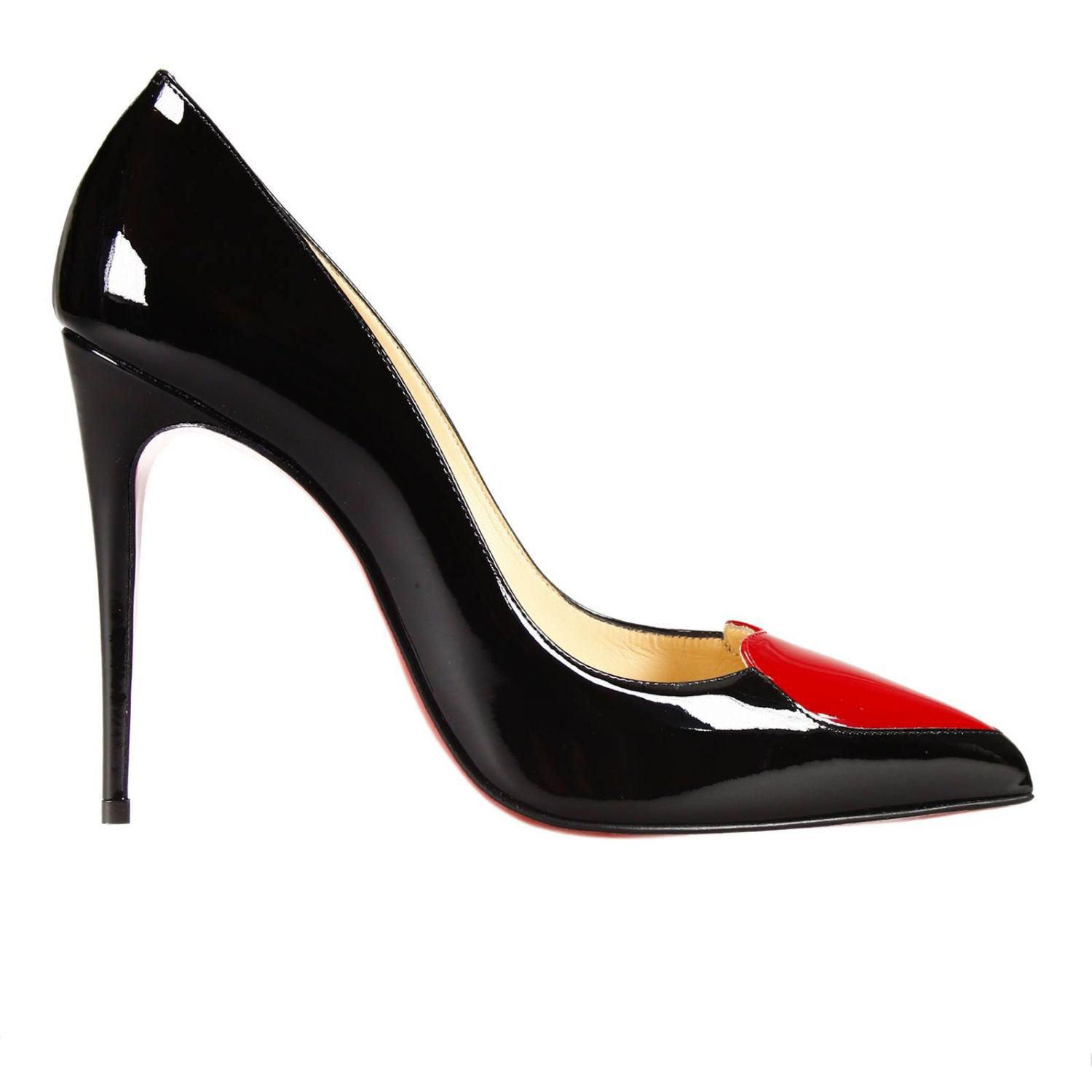 Christian louboutin Corafront-Tacco-10-Decolte-Vernice-Con-Cuore ...  