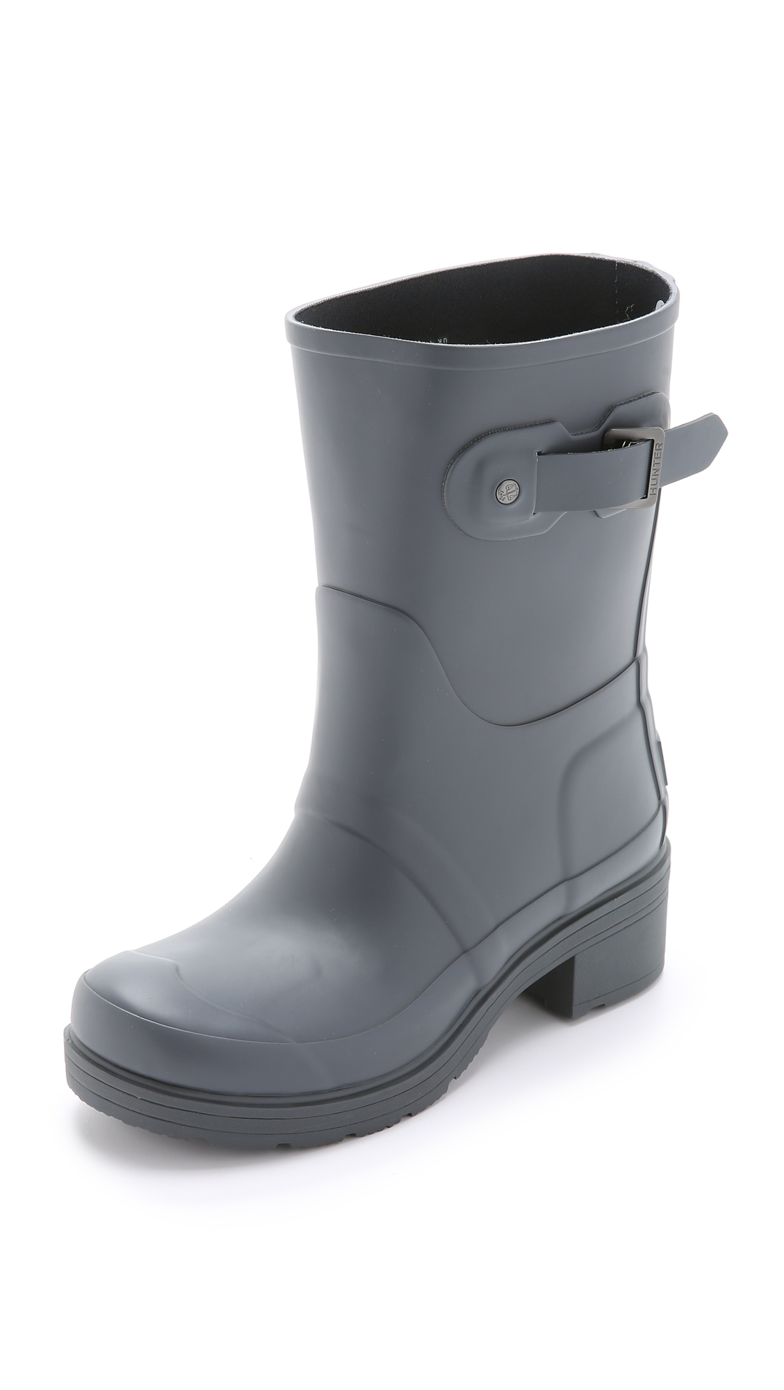 Hunter Original Ankle Boots - Dark Slate in Gray | Lyst