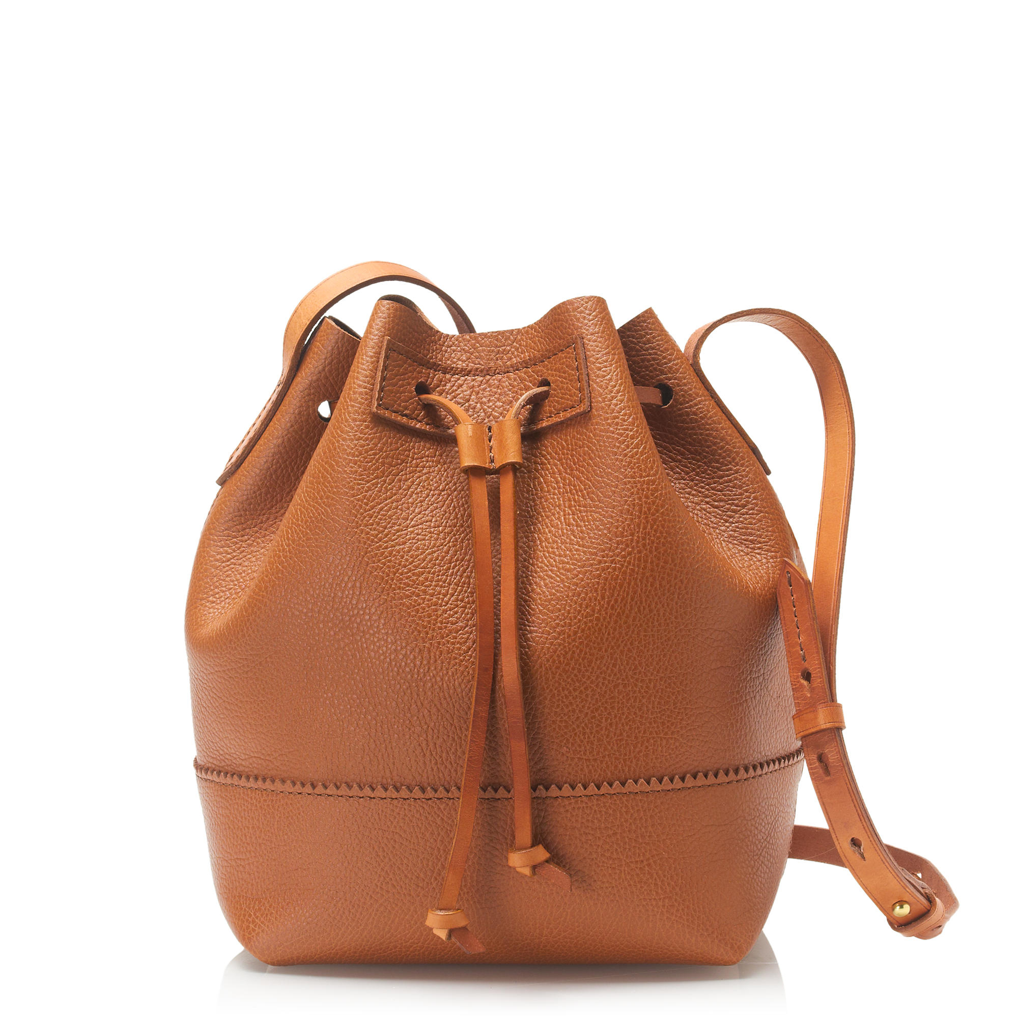 Lyst - J.Crew Downing Bucket Bag in Brown