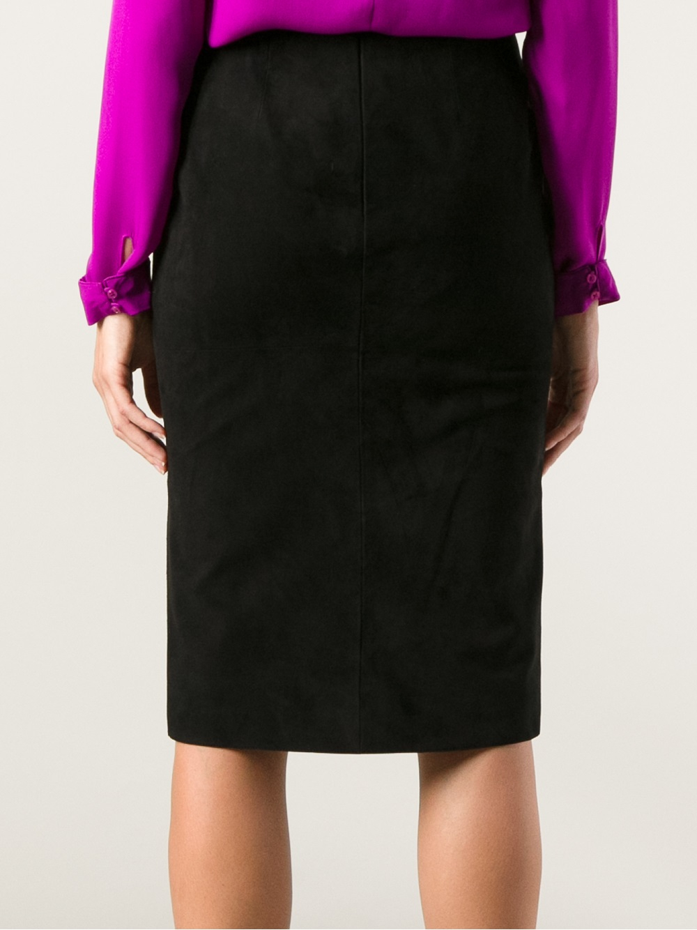 Lyst - Tom Ford Pencil Skirt in Black