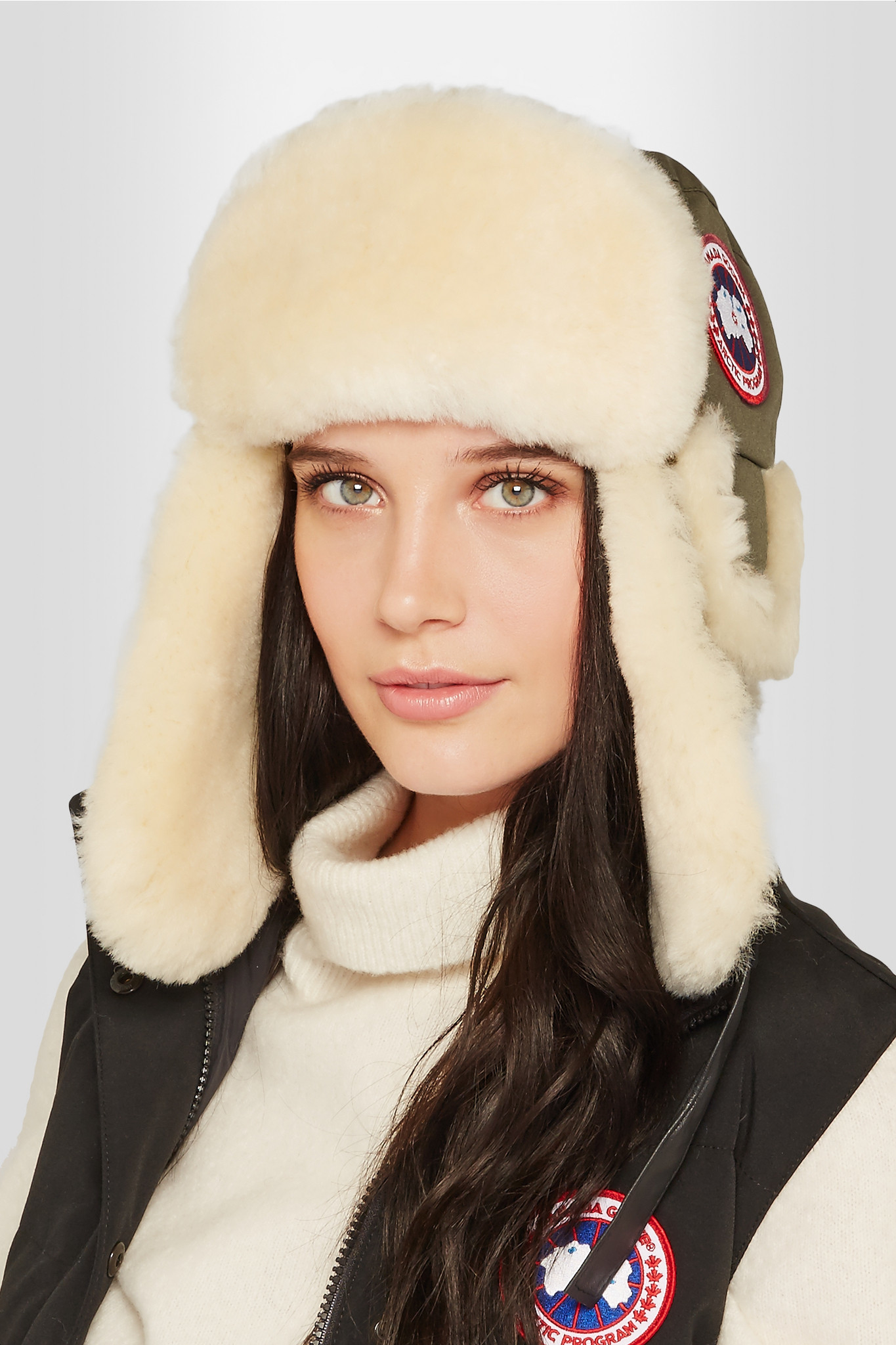 canada goose arctic tech shearling pilot hat canada goose arctic tech shearling pilot hat