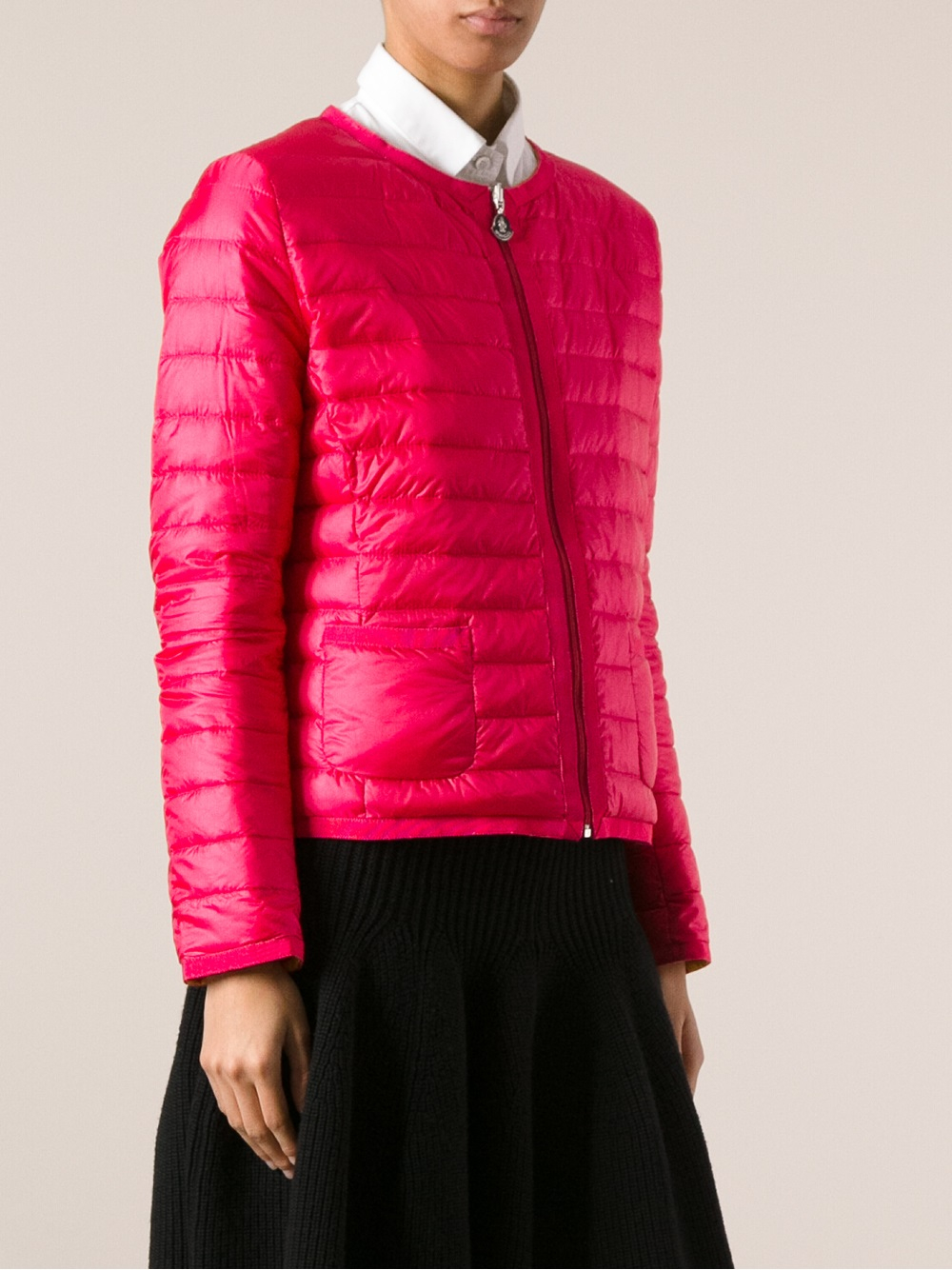 Lyst - Moncler Miel Jacket in Pink