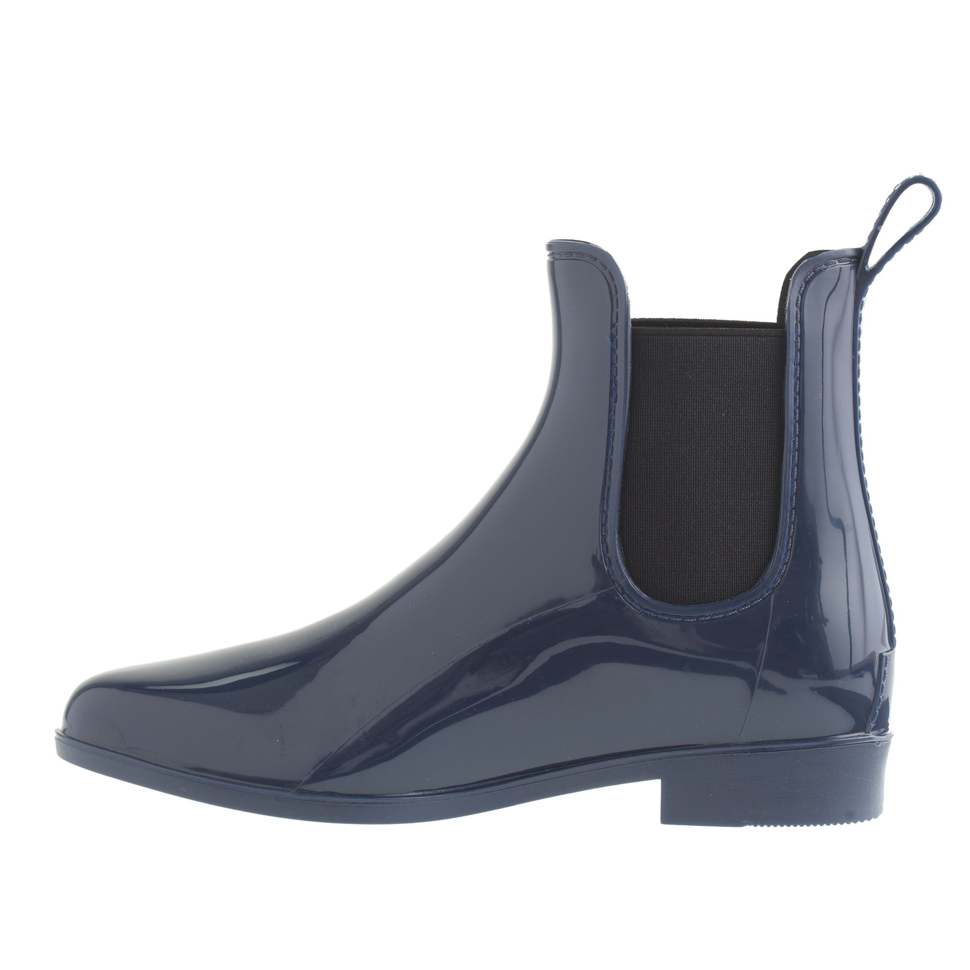 J.crew Chelsea Rain Boots in Blue (navy) | Lyst