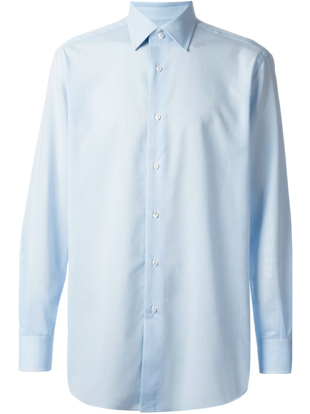 Brioni Classic Shirt in Blue for Men | Lyst