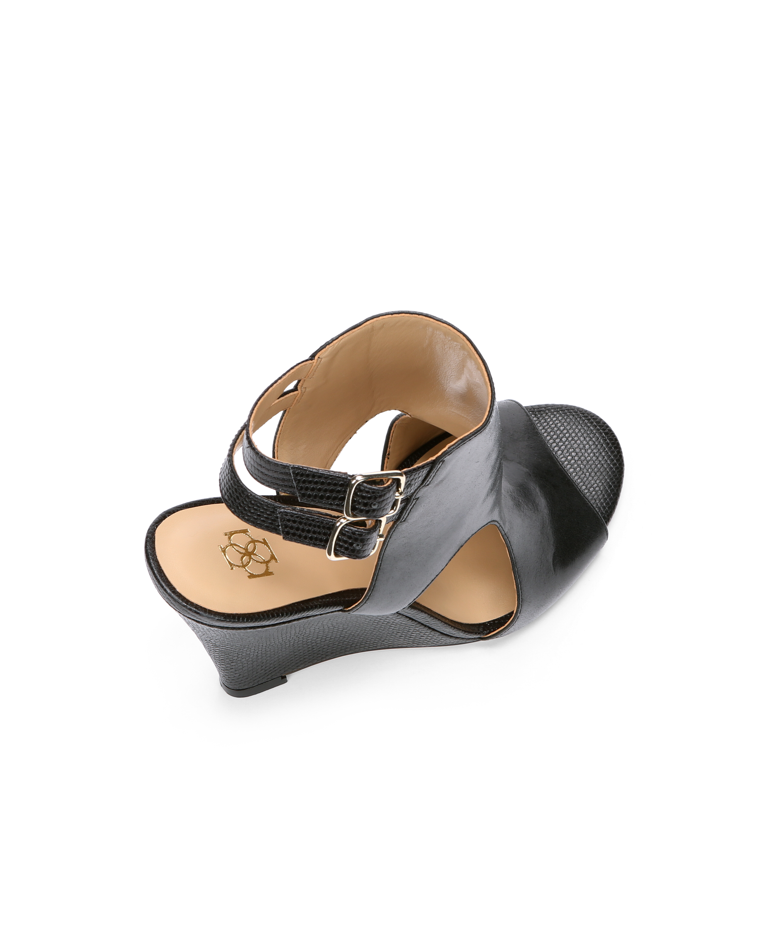 peeptoe wedges