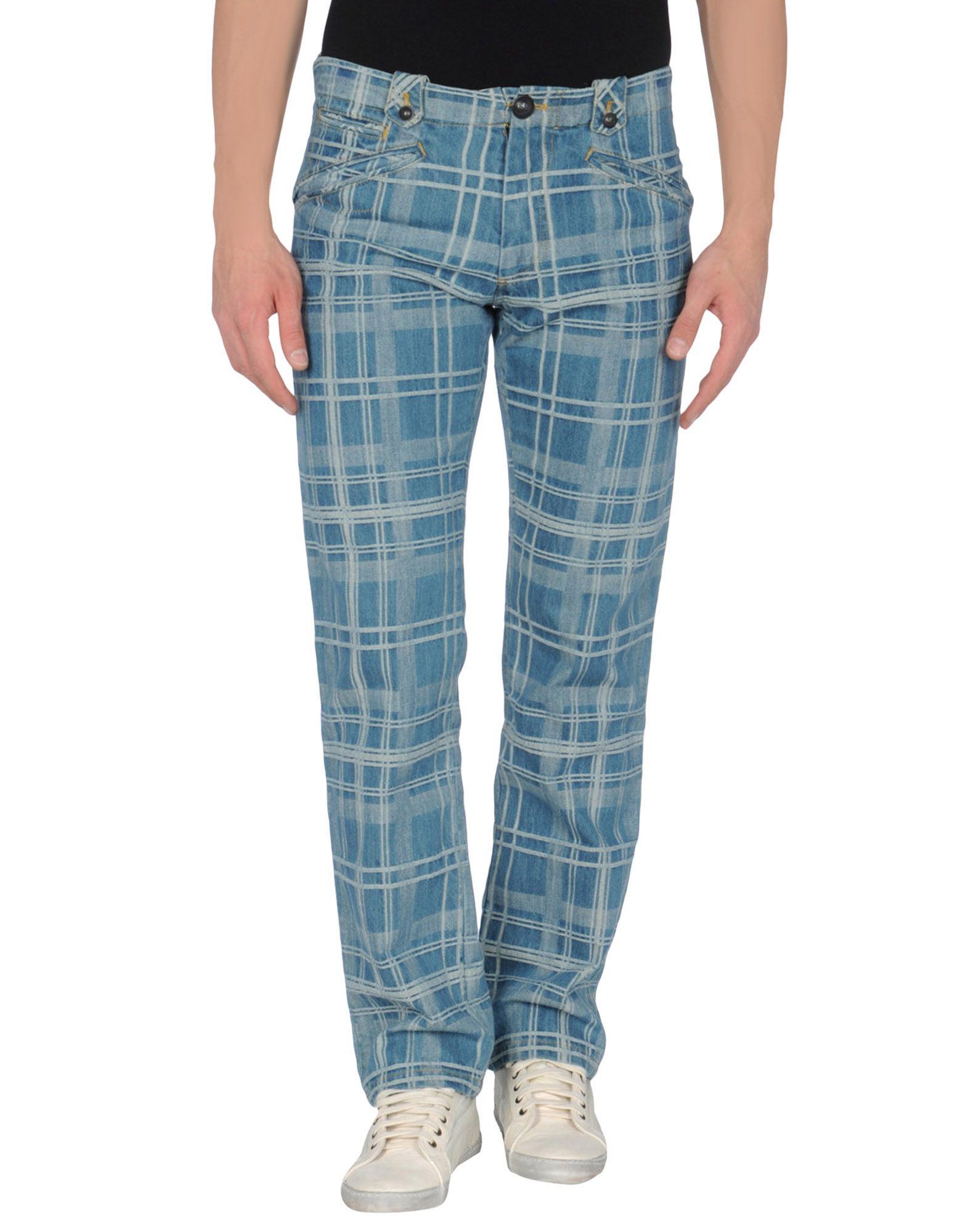 Pringle of scotland Denim Pants in Blue for Men Save 24 Lyst