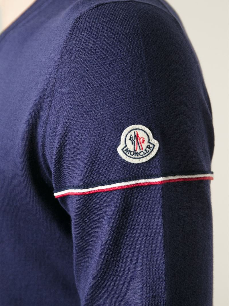 moncler blue sweater moncler blue sweater