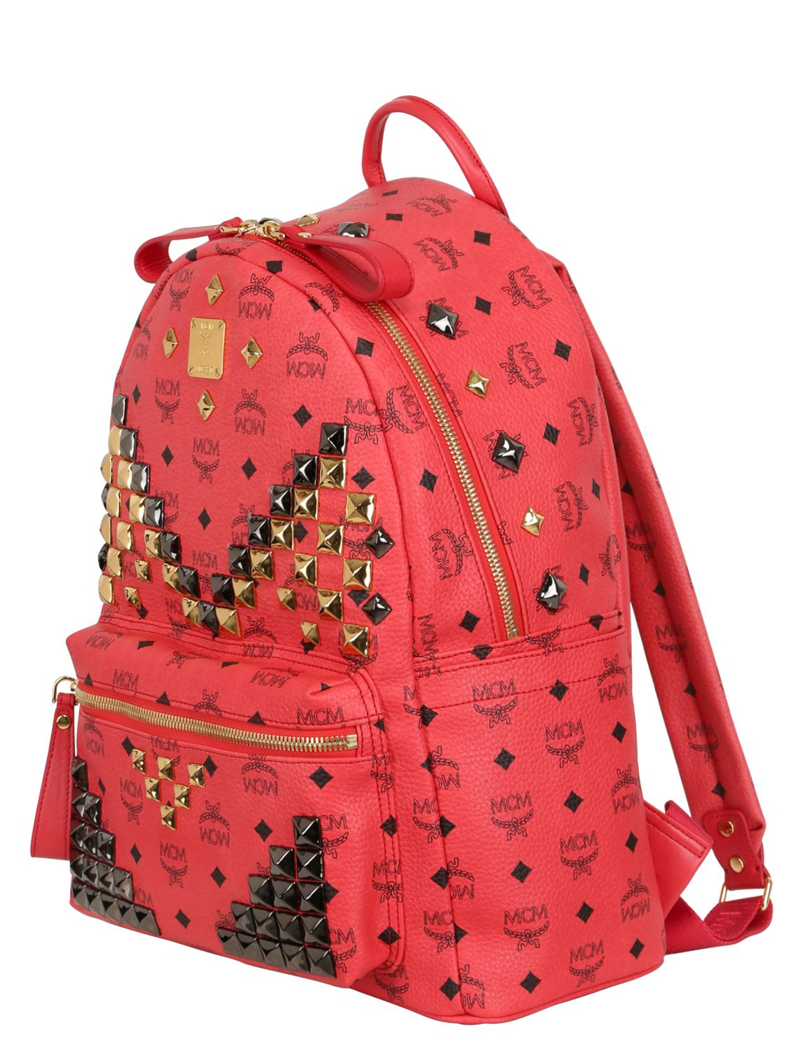 Red And Black Mcm Backpack | SEMA Data Co-op