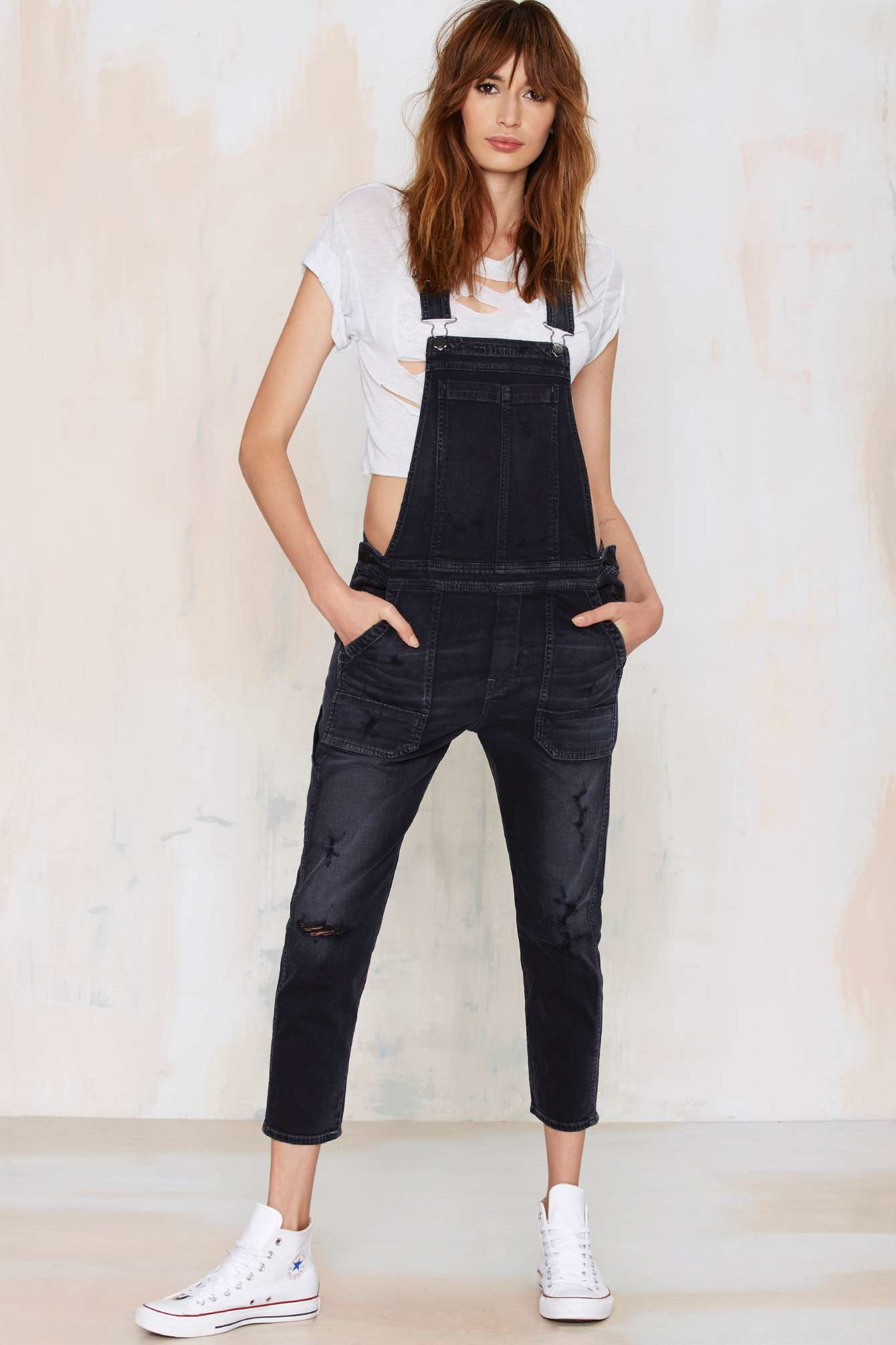 Citizens of humanity Of Humanity Audrey Denim Overalls in Blue | Lyst