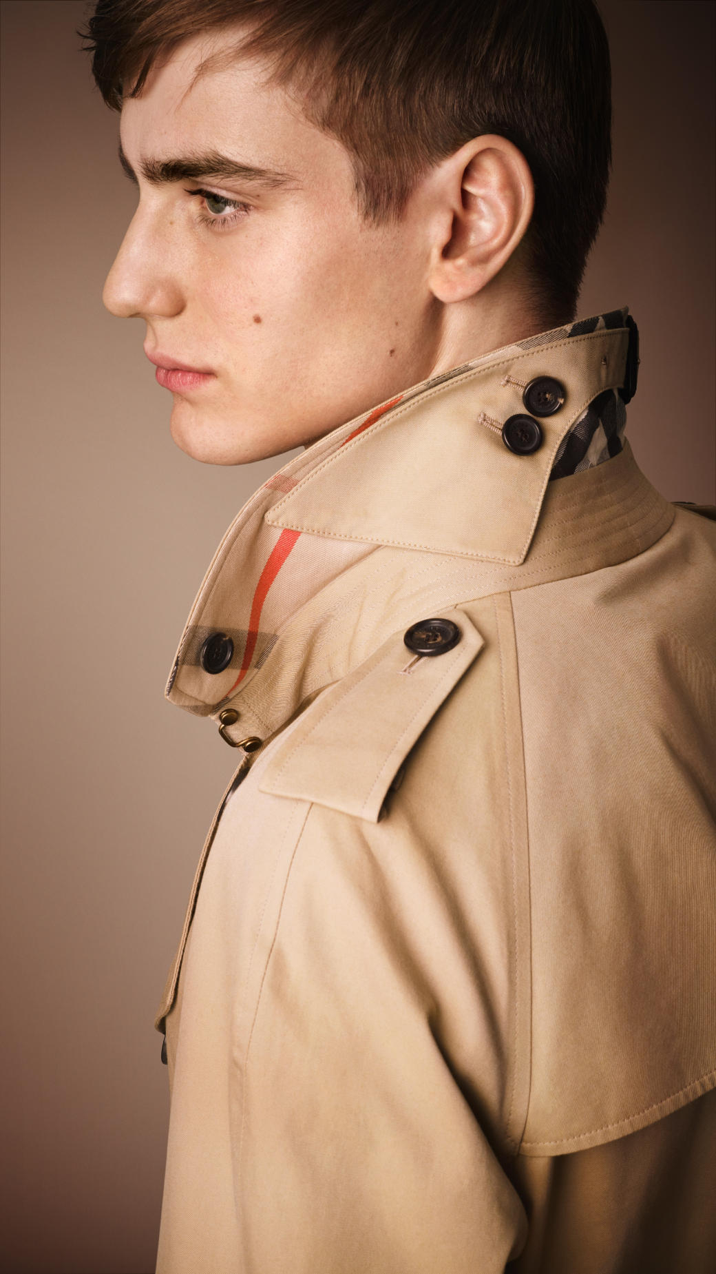 The Westminster Long Heritage Trench Coat Honey Burberry