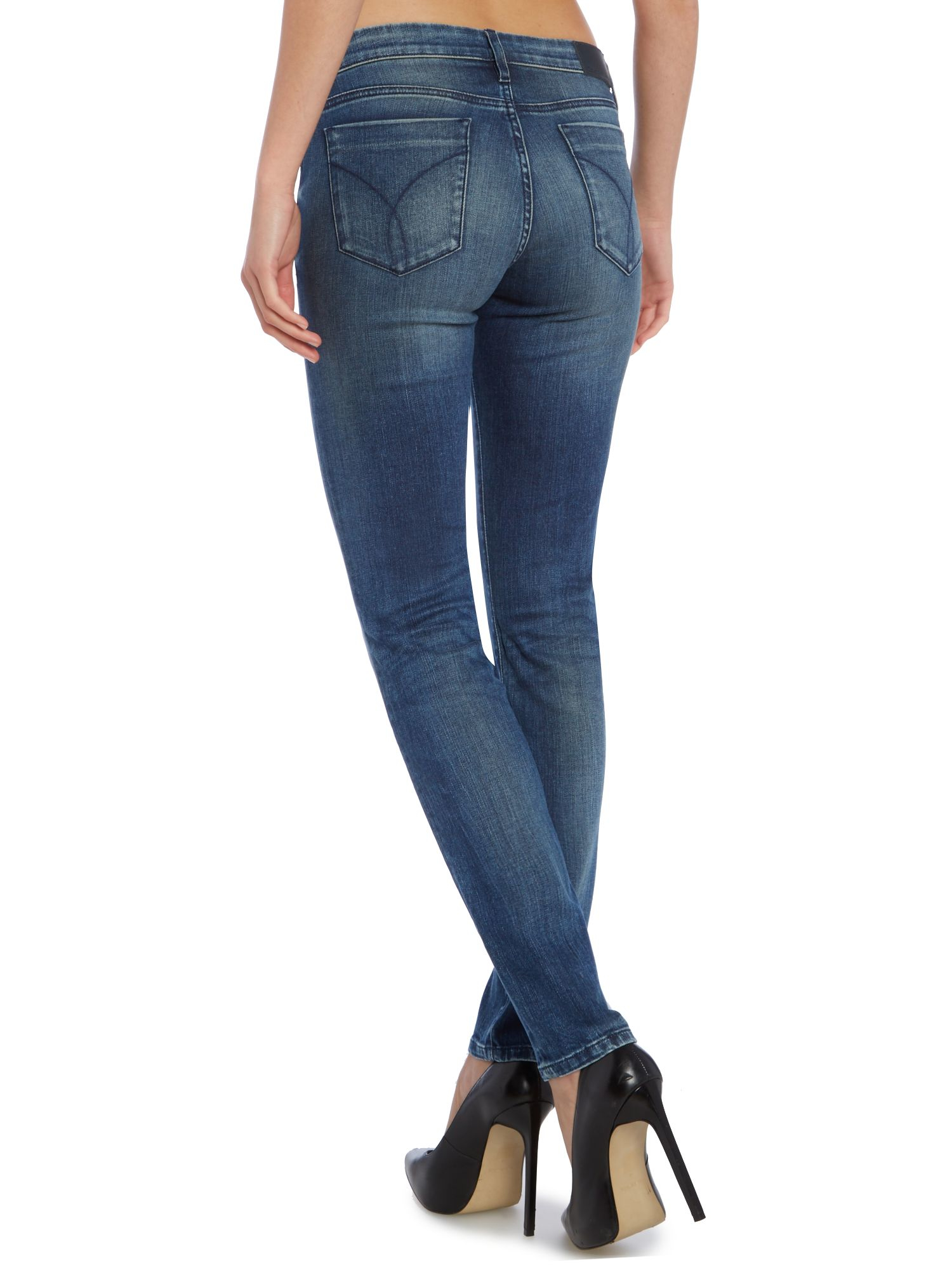 Calvin klein skinny jeans mid rise jeans How to dress women's business casual