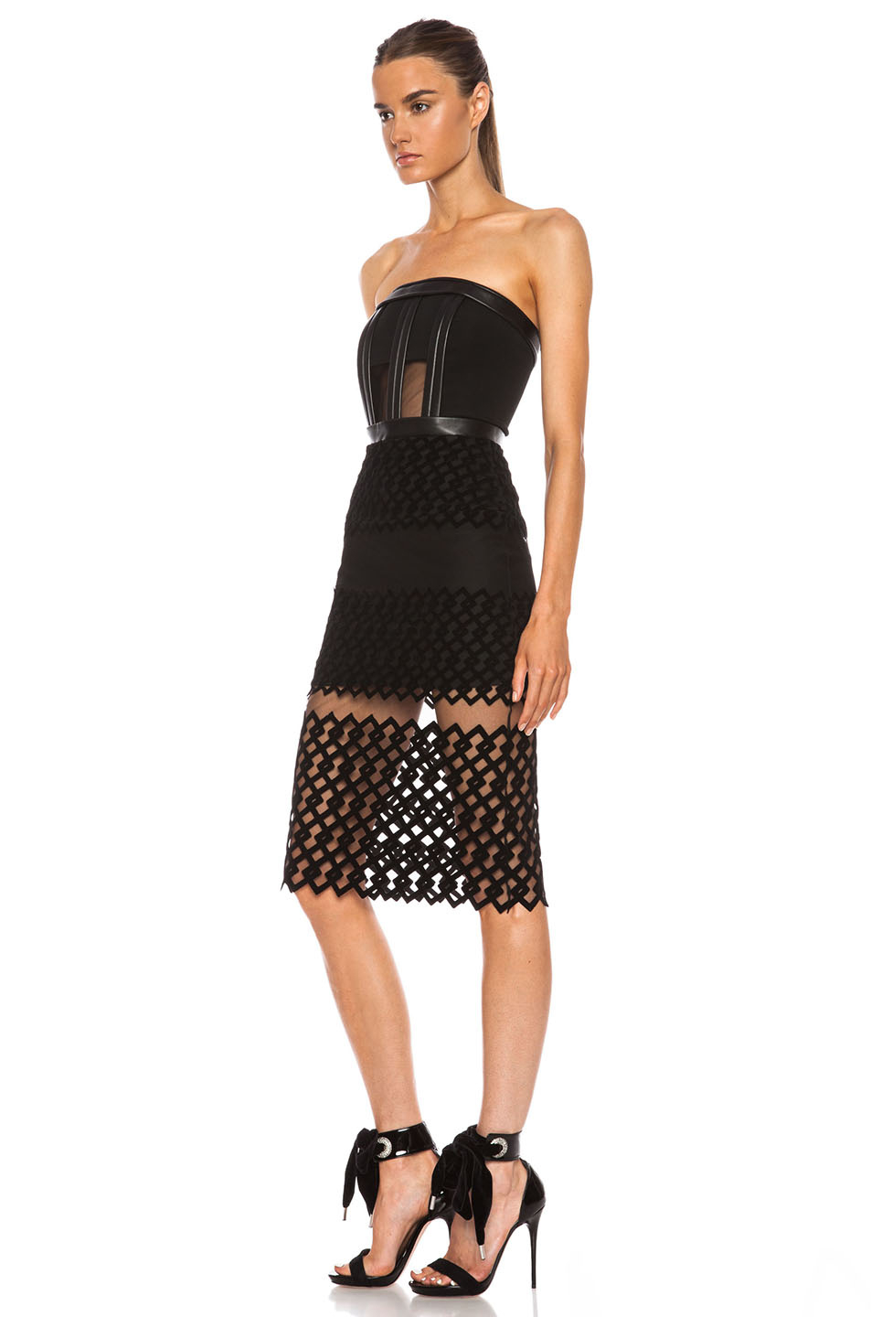 bejeweled blazer dress by david koma