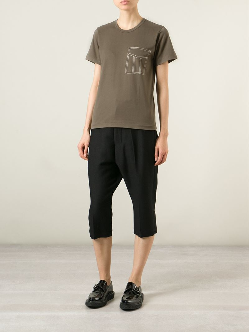 comme de garcons women's t shirt