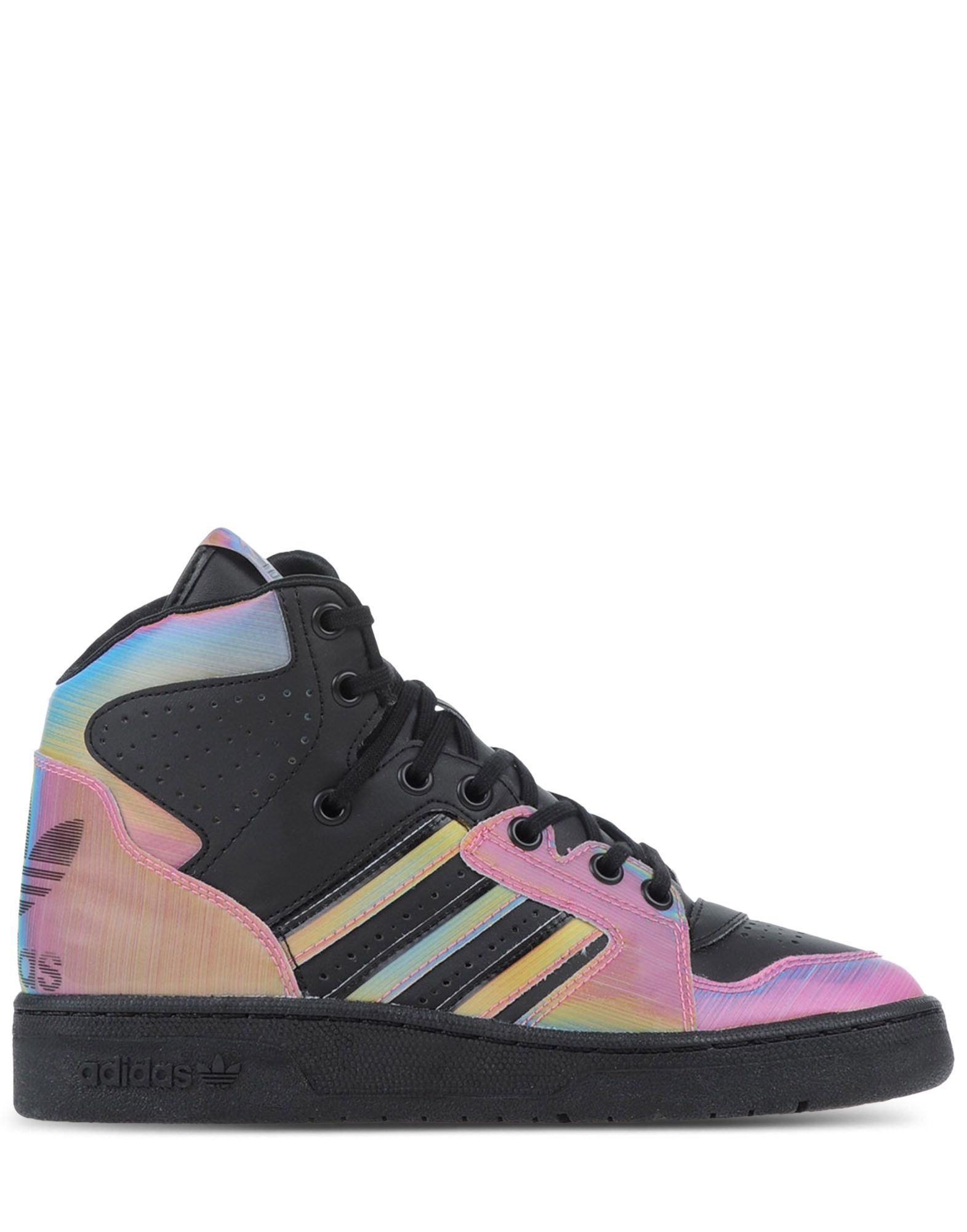 adidas black high tops womens