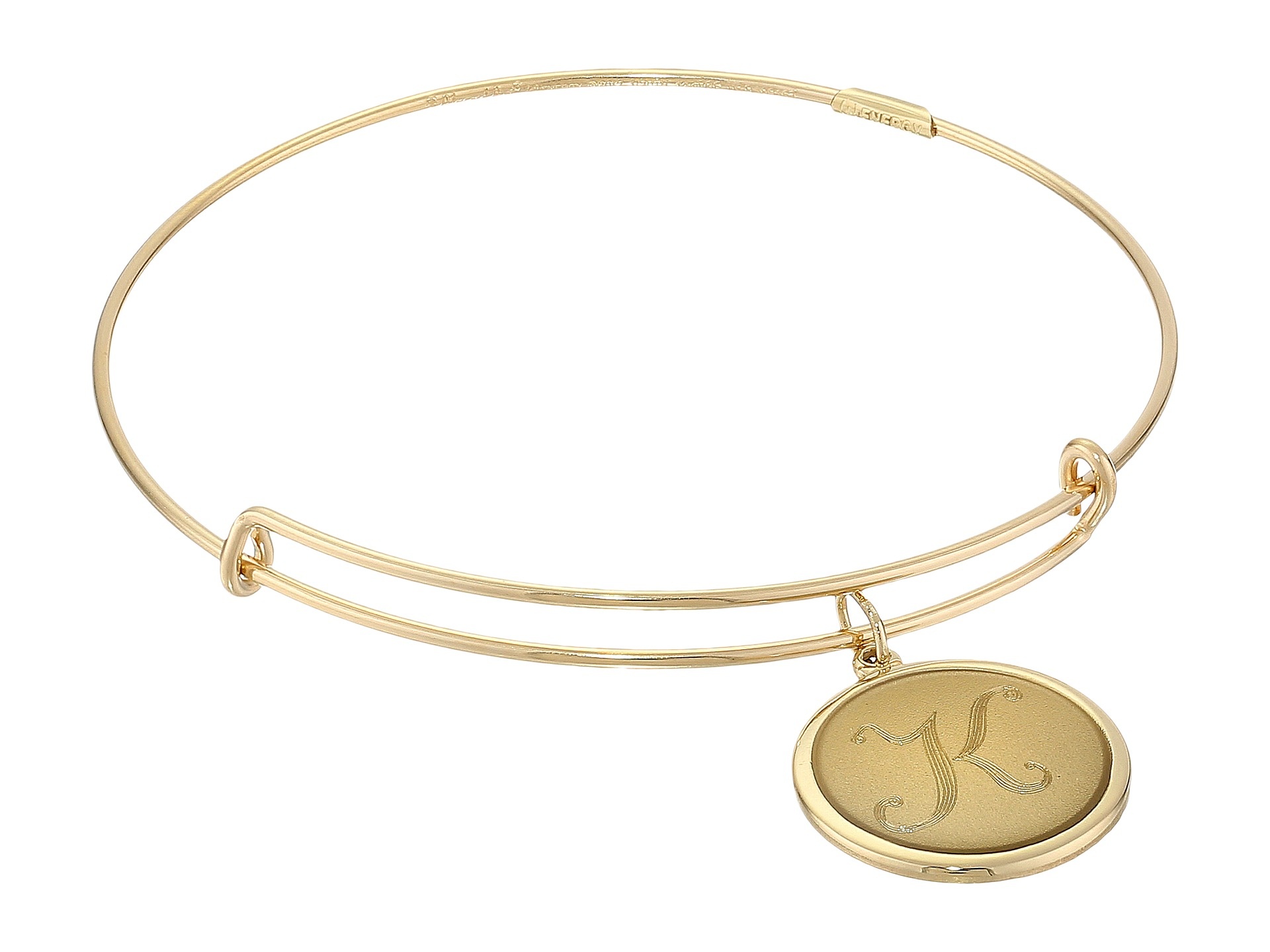 Lyst Alex And Ani Precious Initial K Bracelet In Metallic Gallery