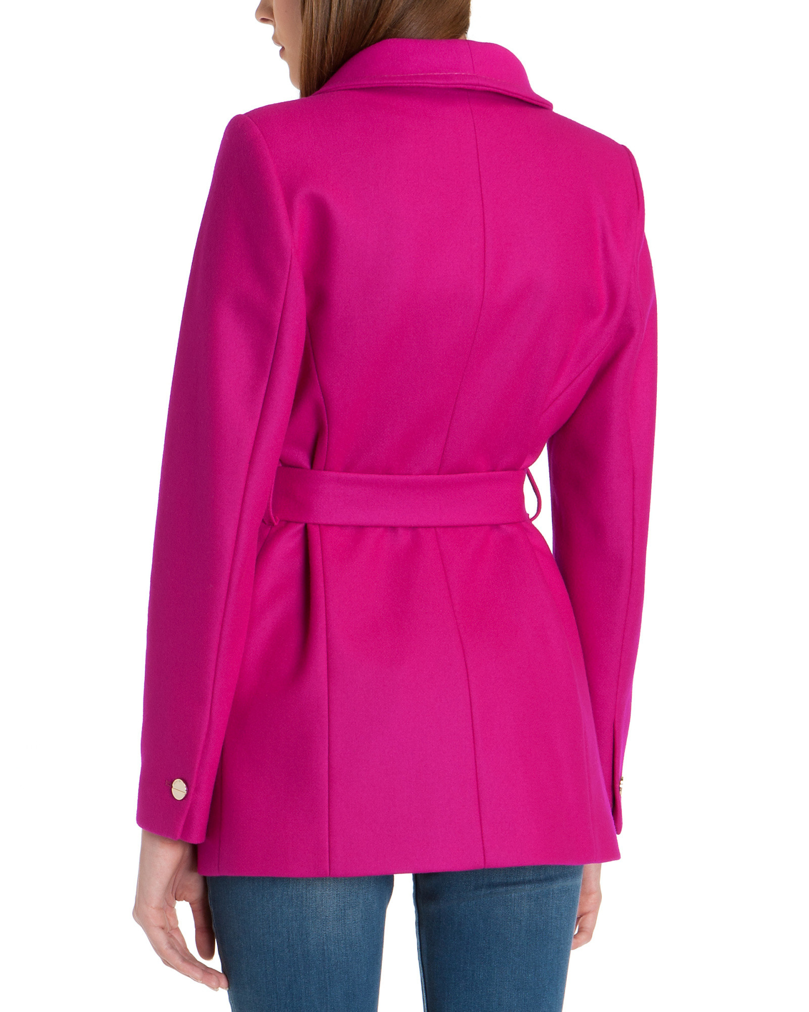 ted baker cerise pink coat