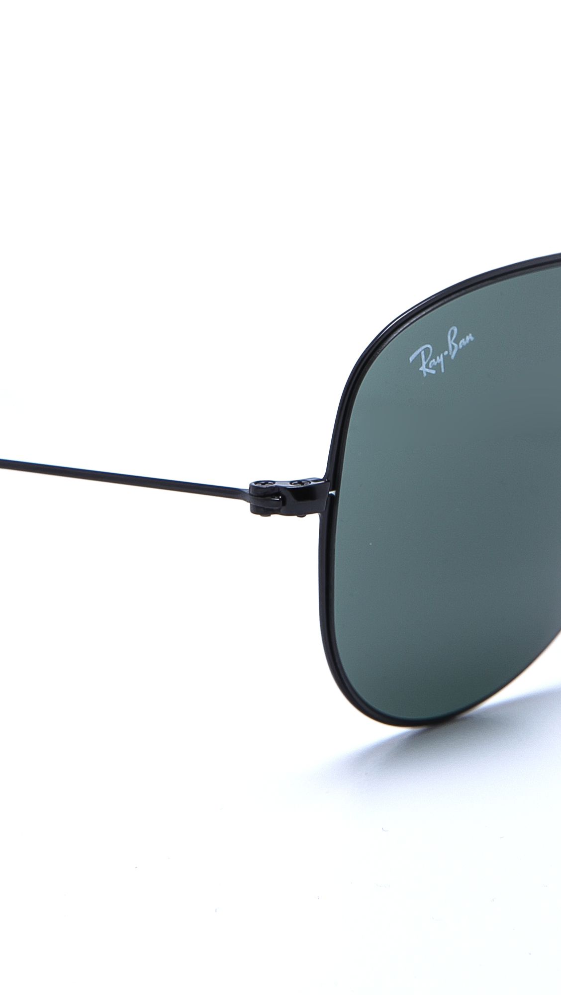 Lyst Ray Ban Thin Aviator Sunglasses In Black For Men 4402