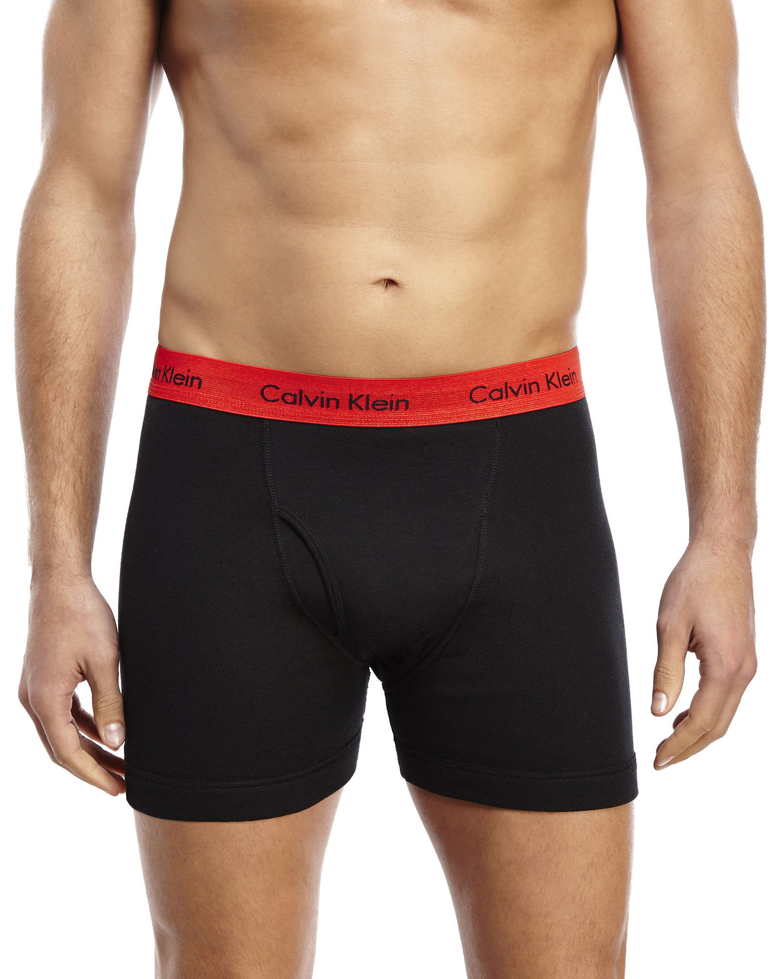Lyst - Calvin Klein Two-Pack Classic Fit Boxer Briefs in ...