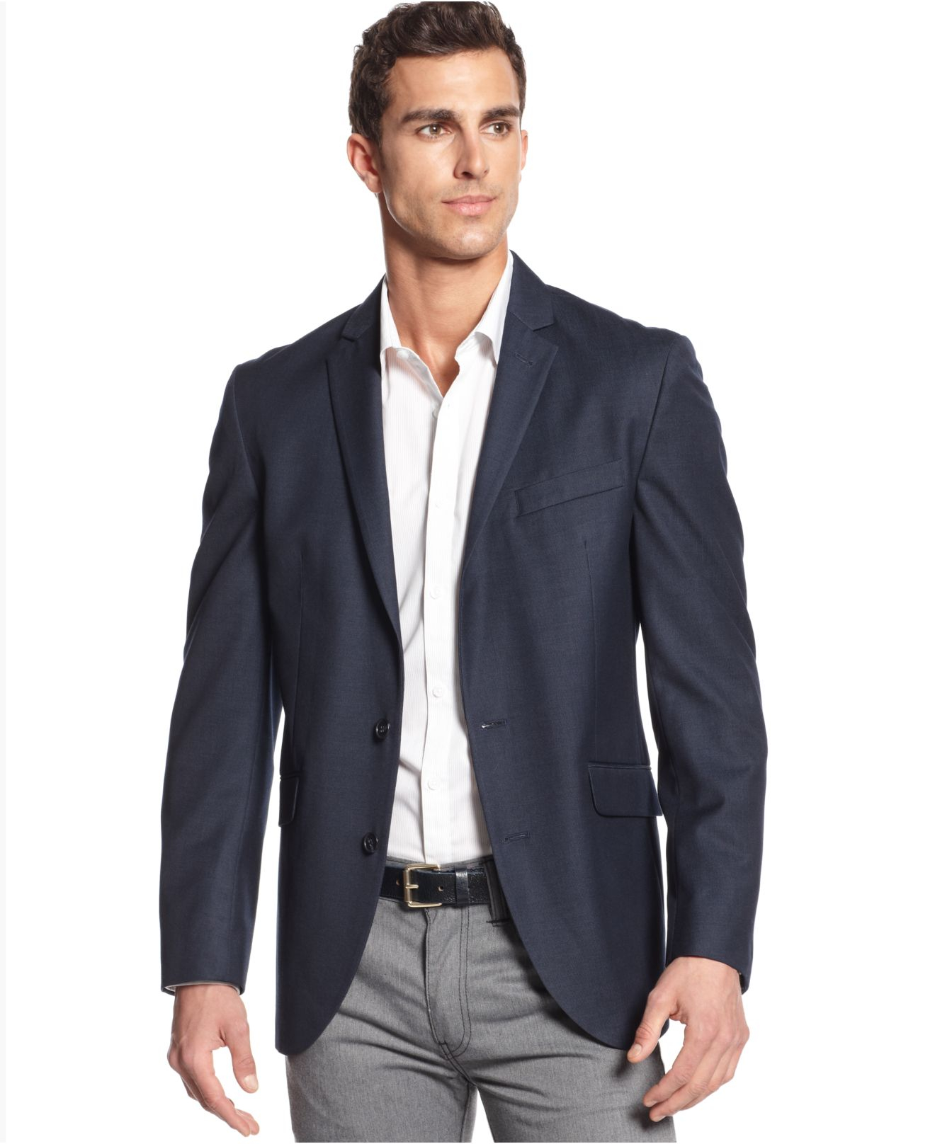 kenneth-cole-reaction-navy-textured-sport-coat-in-blue-for-men-lyst