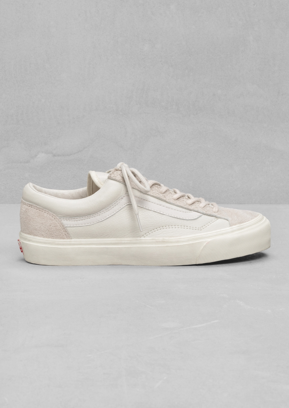beige vans old school beige vans old school