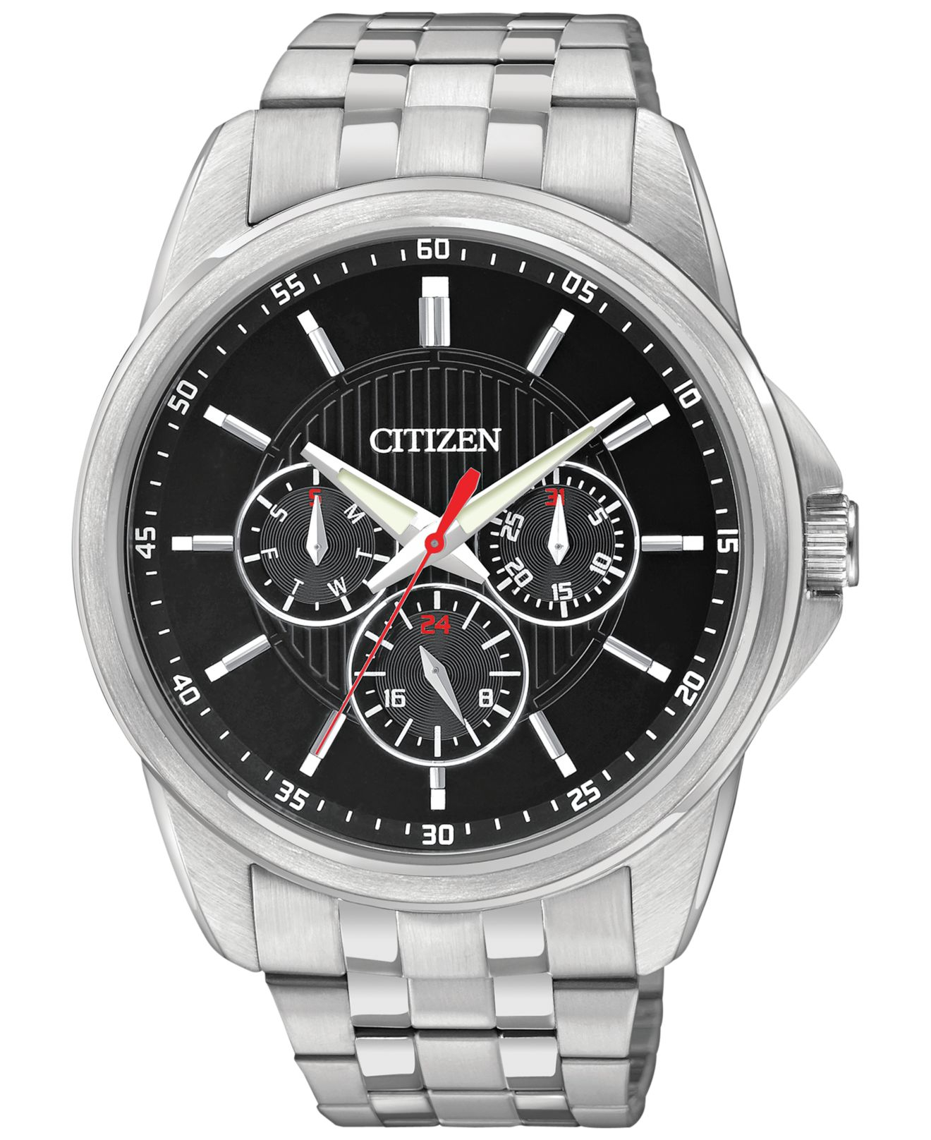 Citizen Men's Stainless Steel Bracelet Watch 42mm Ag8340-58e in Gray