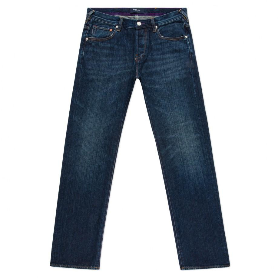 Paul smith Men's Easy-fit Dark-wash Jeans in Blue for Men (denim) | Lyst