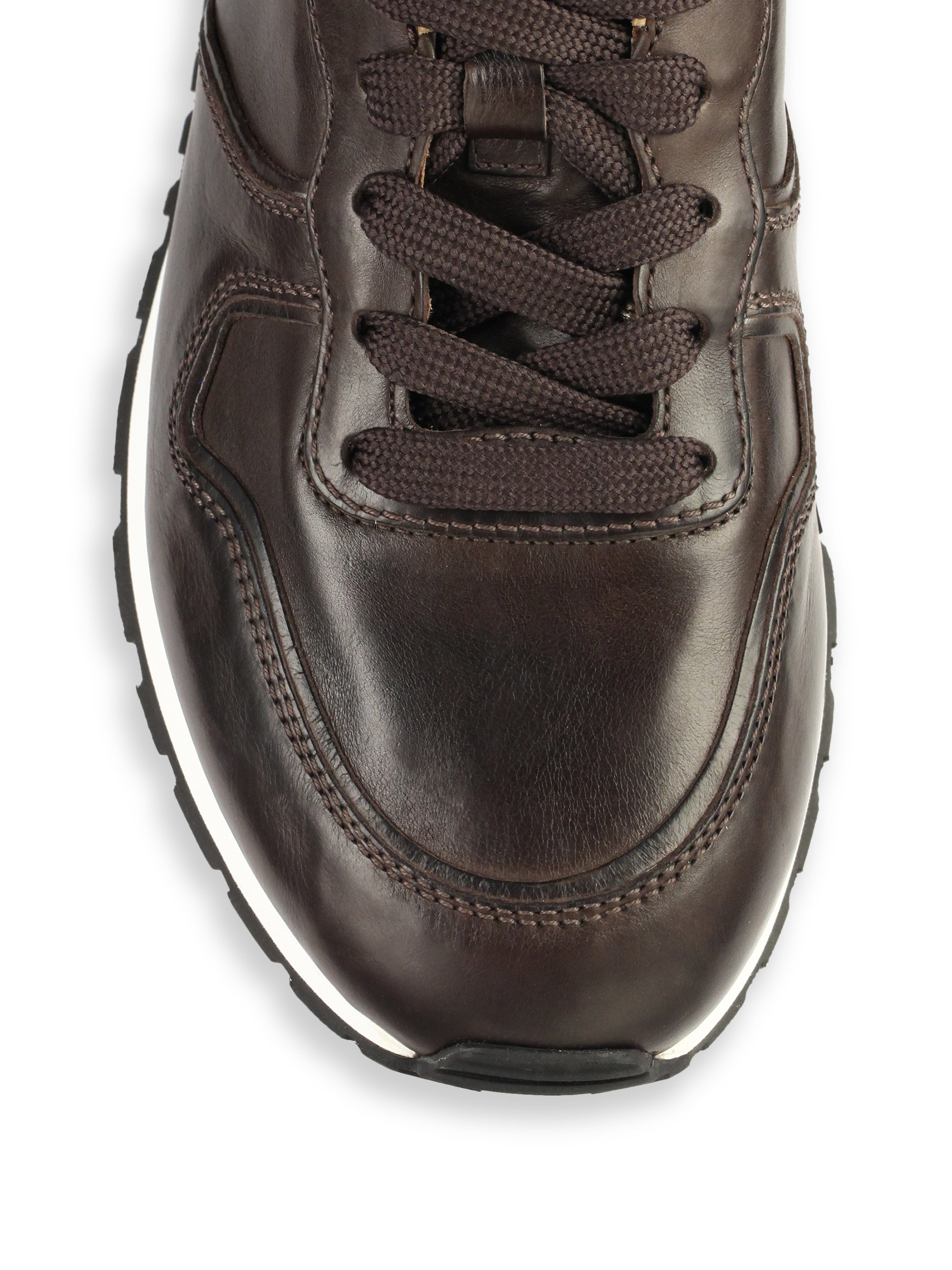 dark brown sneakers men's