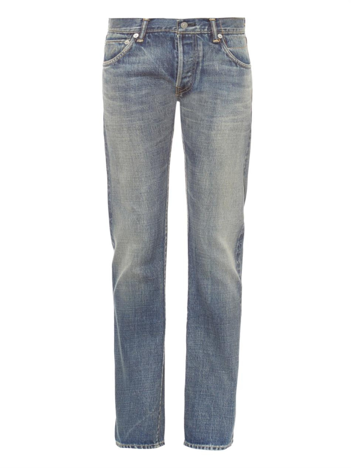 Lyst - Visvim Social Sculpture Boyfriend Jeans in Blue