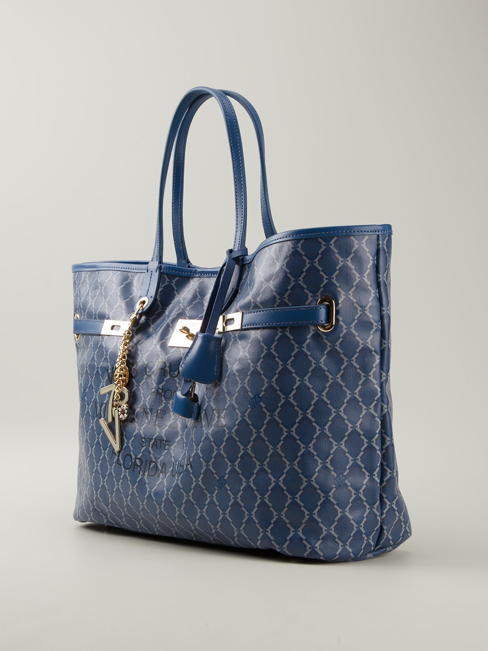 V73 Small Miami Bag in Blue | Lyst