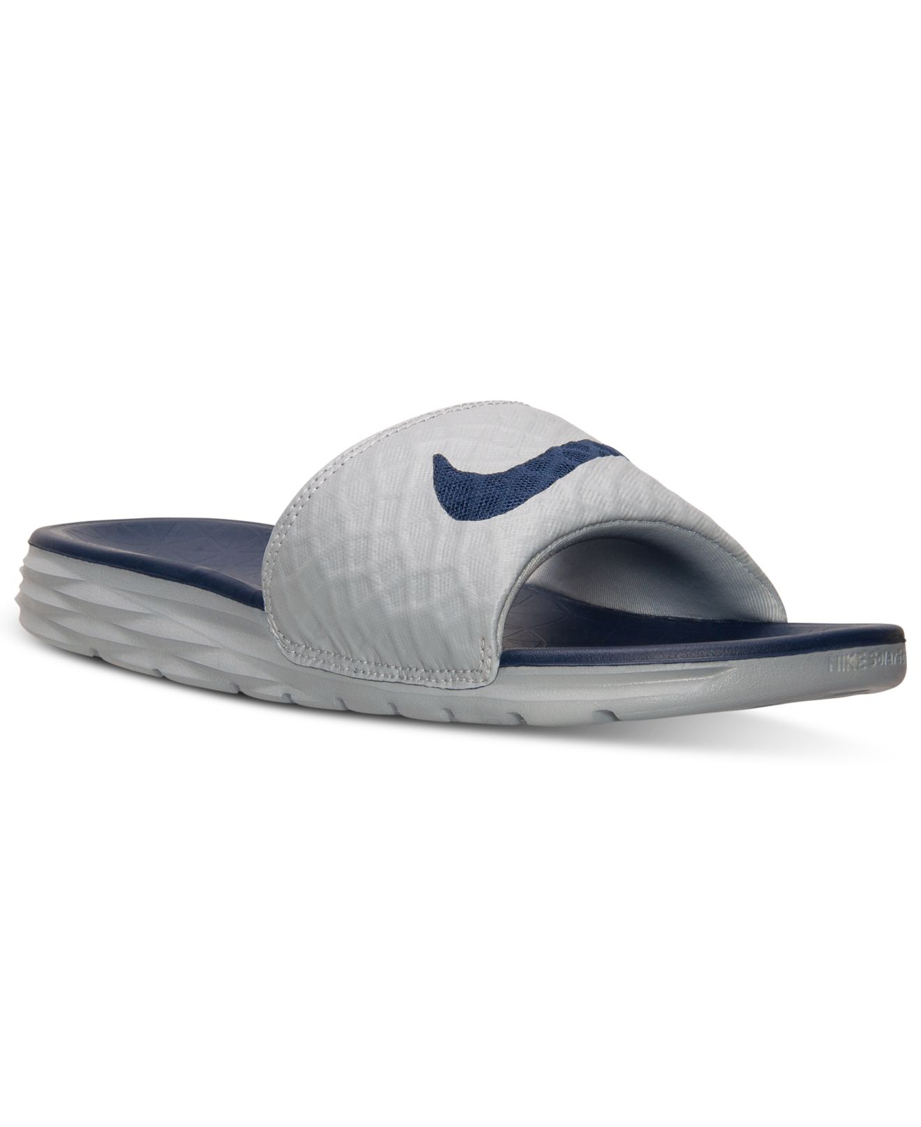 nike benassi solarsoft slide flip flops