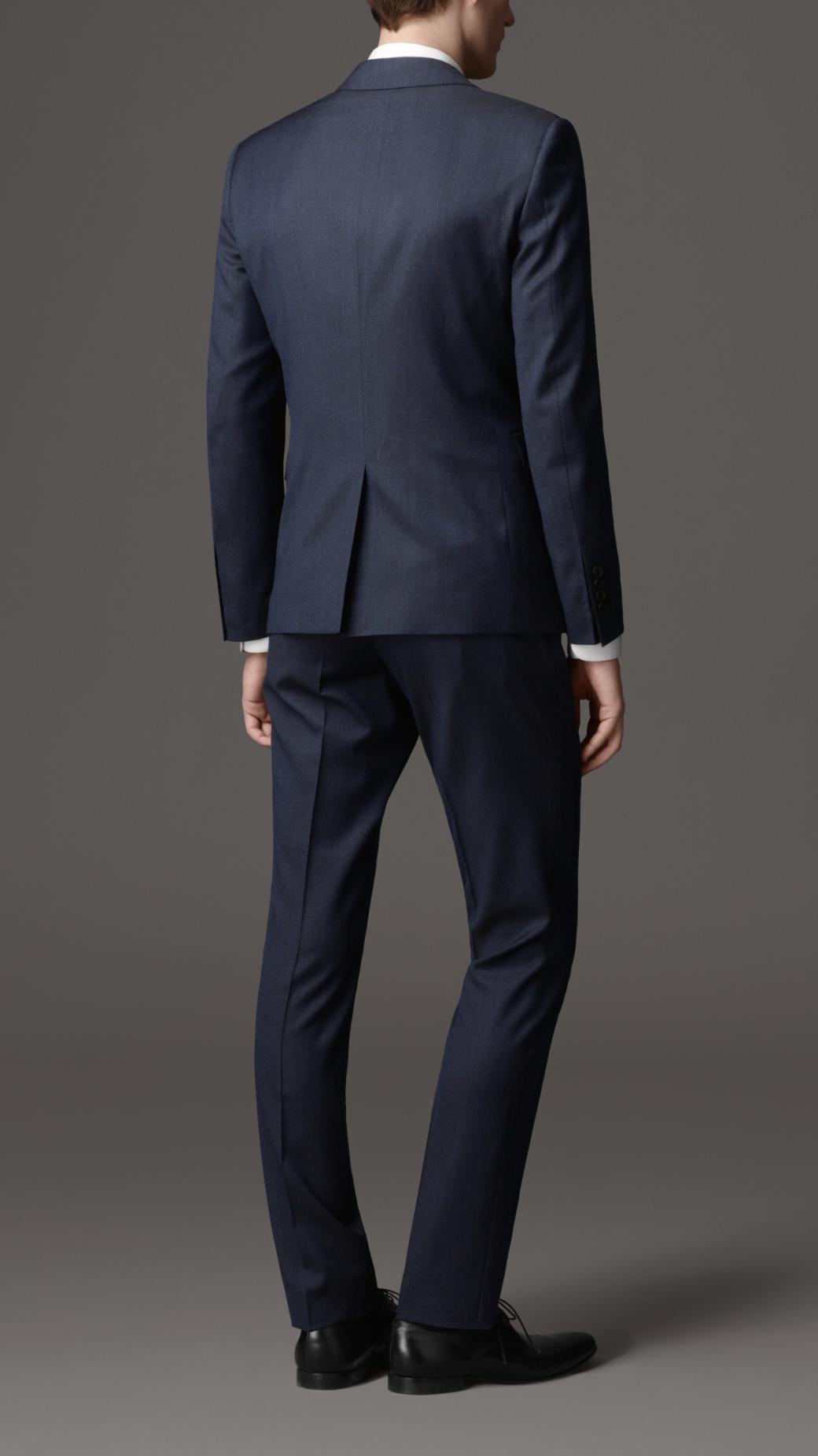 Lyst - Burberry Slim Fit Virgin Wool Suit in Blue for Men