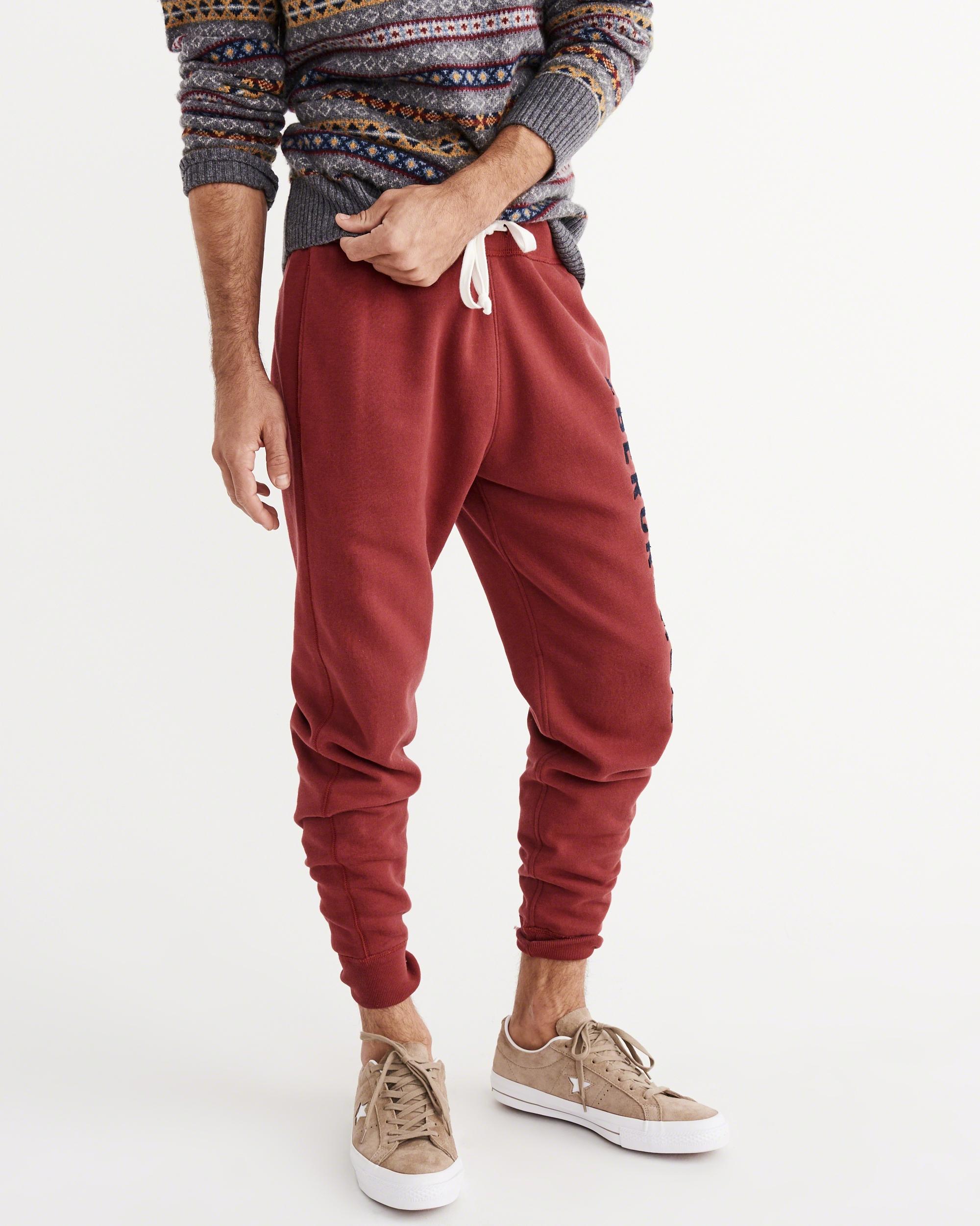 abercrombie lightweight joggers