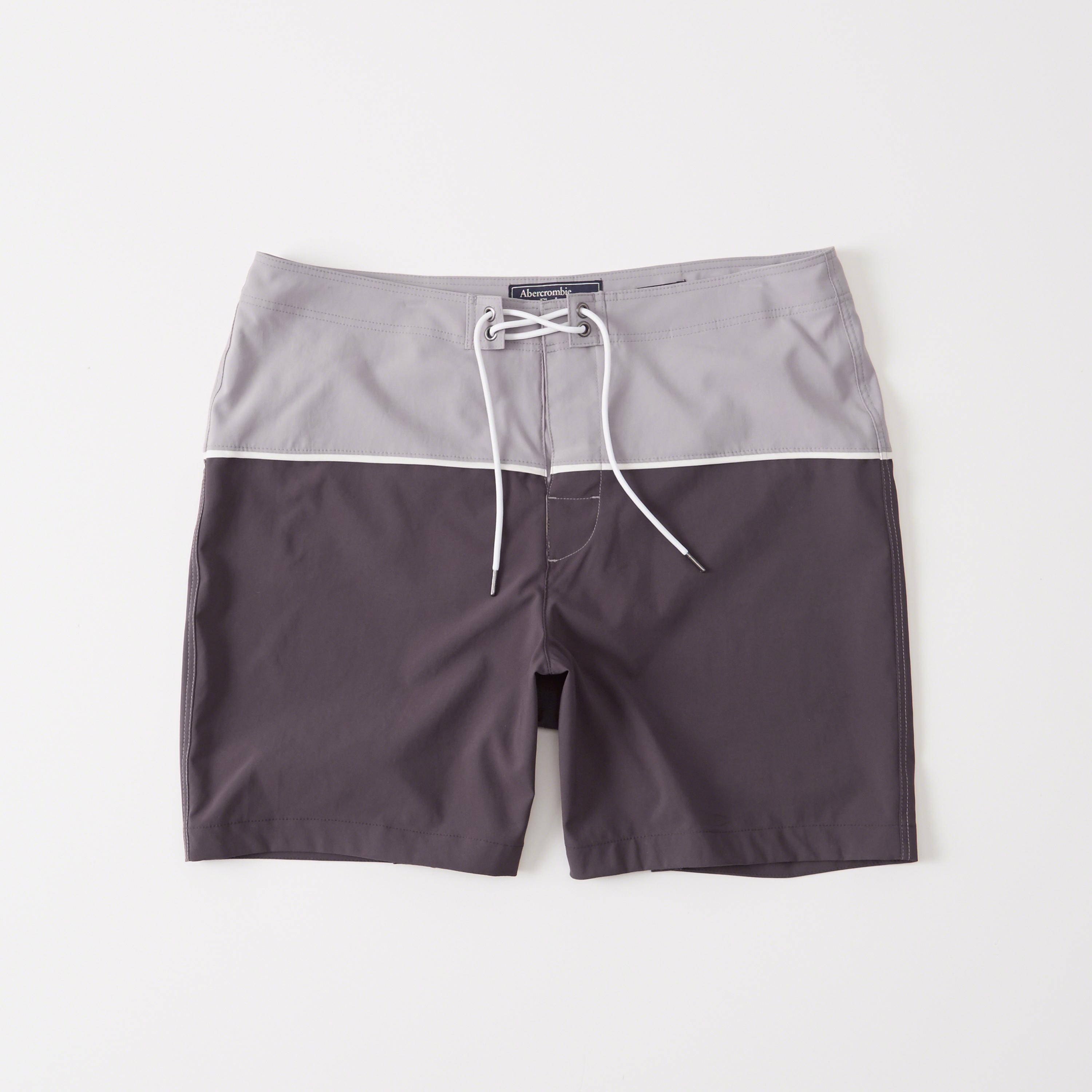 Lyst - Abercrombie & fitch Classic Boardshorts in Purple for Men