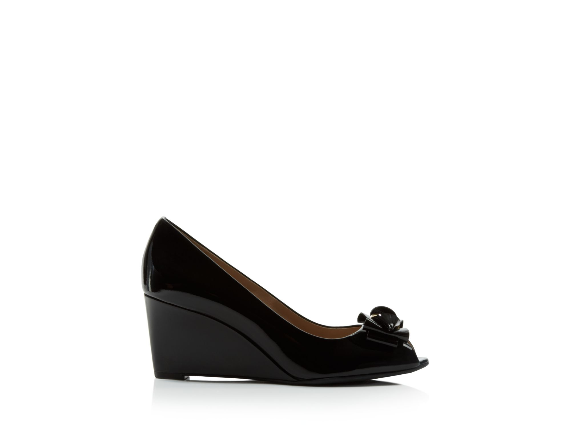 tory burch open toe wedge heels