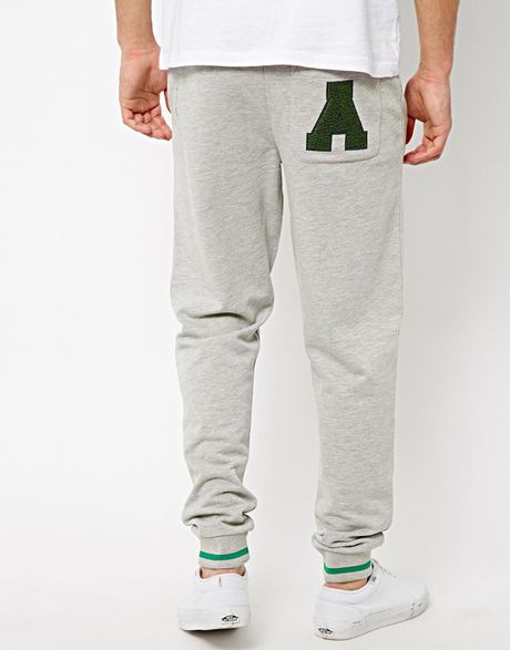 Asos Skinny Sweatpants with A Back Pocket in Gray for Men (Grey) | Lyst