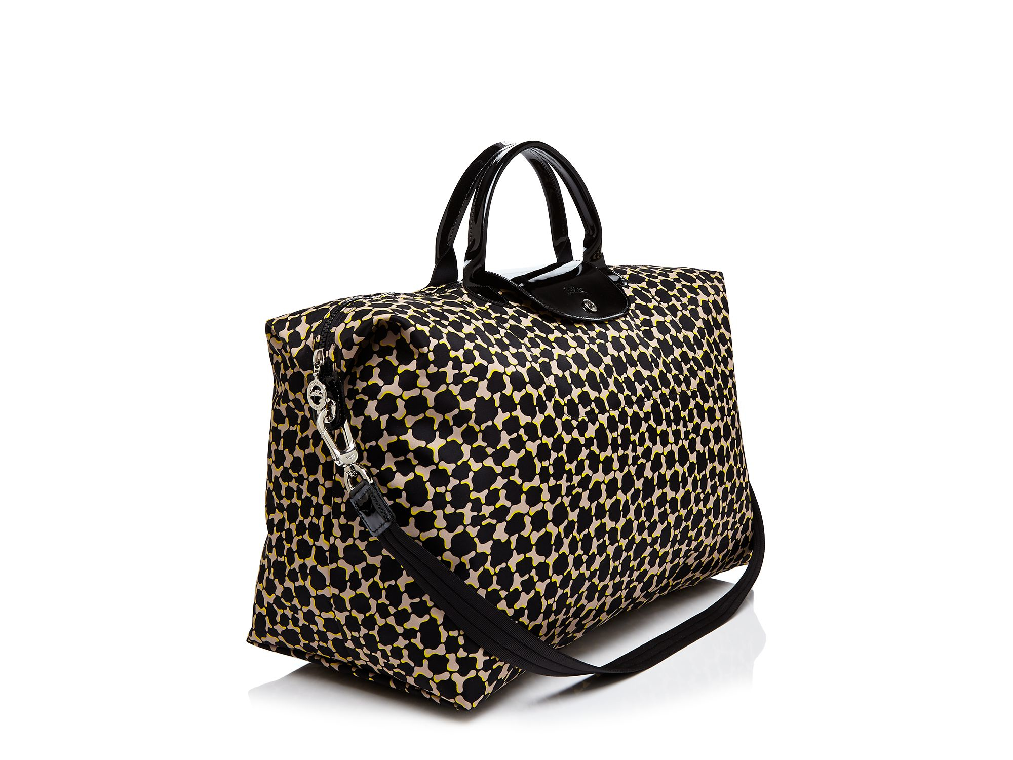 Lyst - Longchamp Le Pliage Neo Fantaisie Weekender in Black