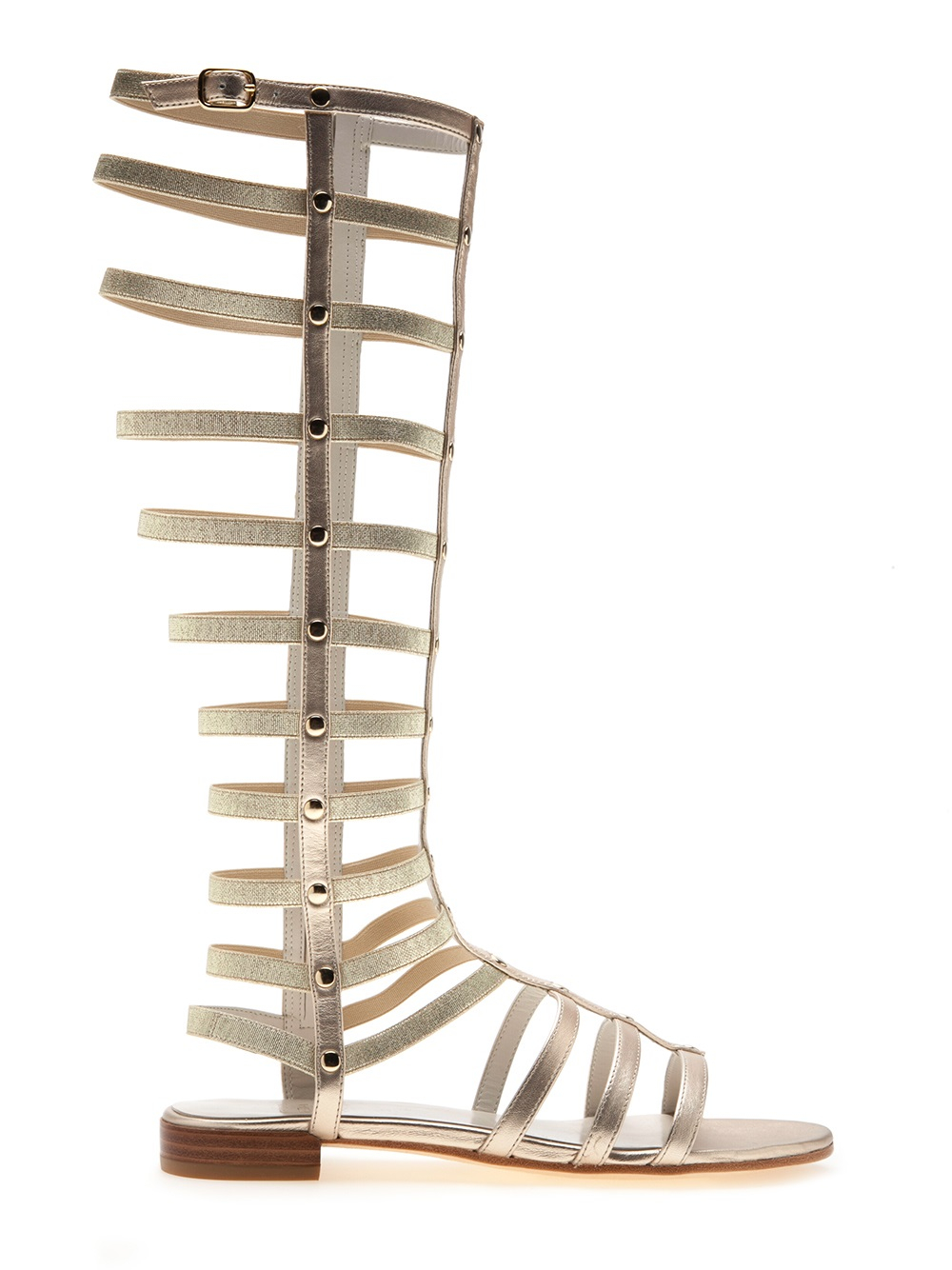 Lyst - Stuart Weitzman 'gladiator' Sandals in Metallic