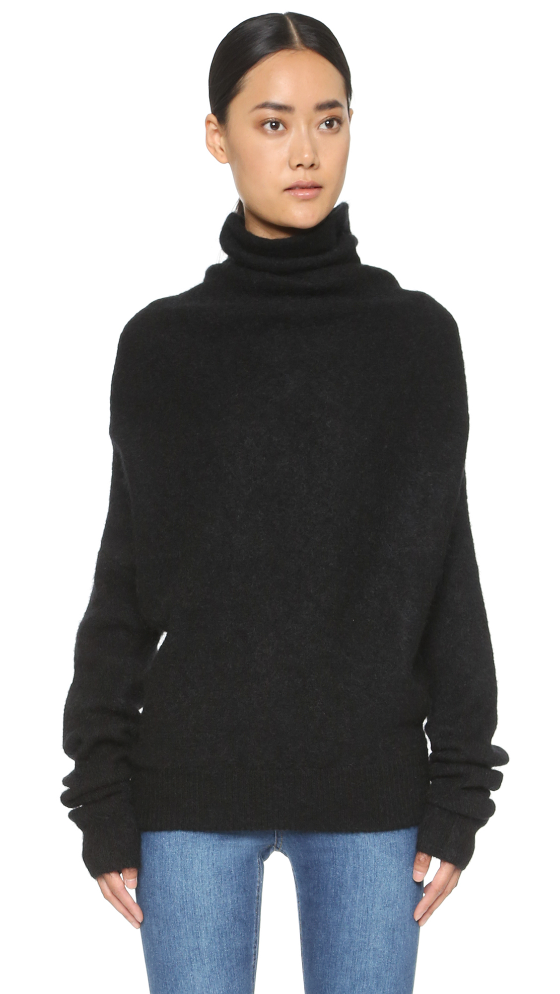 Acne studios Vendome Mohair  Sweater Black  in Black  Lyst