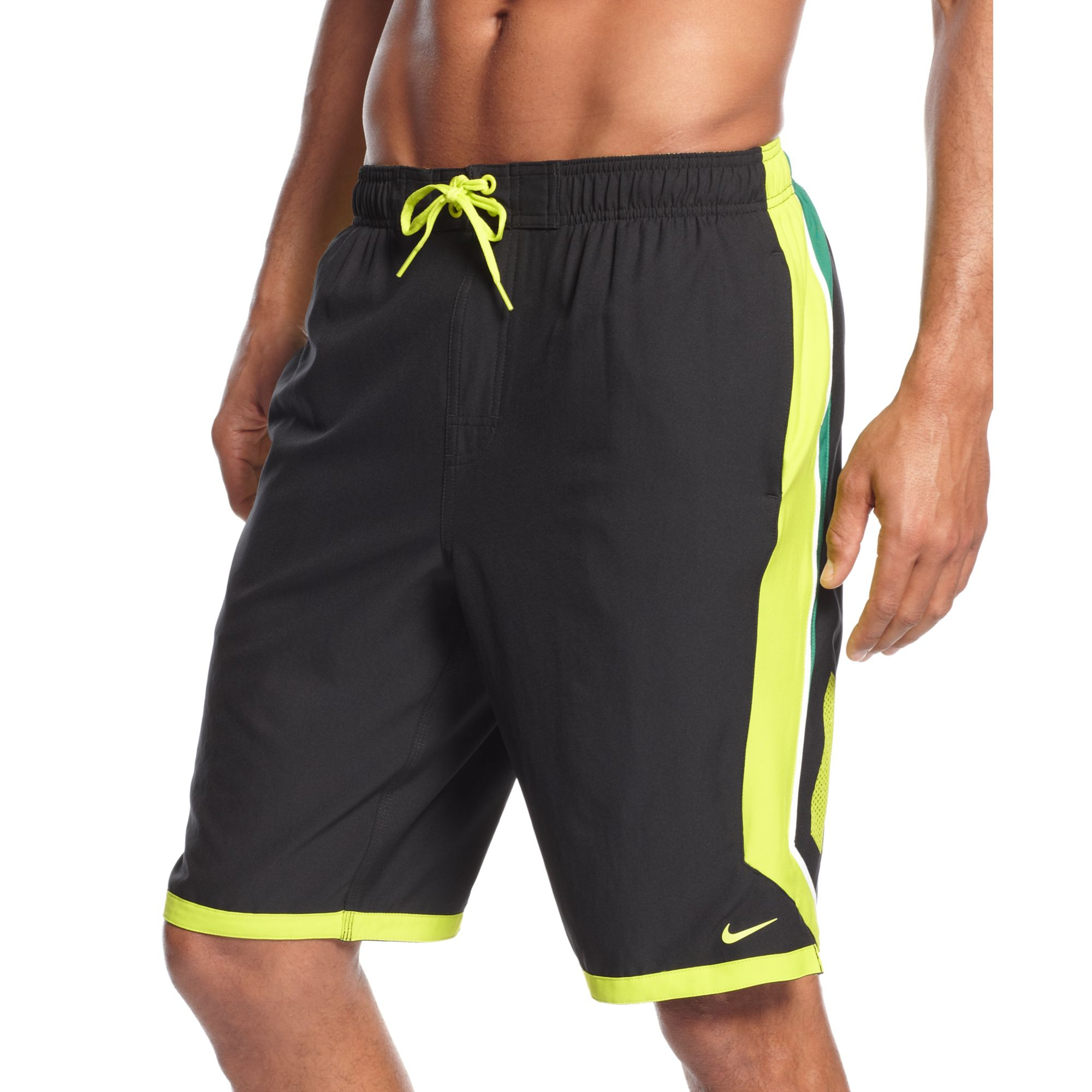 Lyst - Nike Momentum 9 Volley Dri Fit Swim Shorts in Yellow for Men