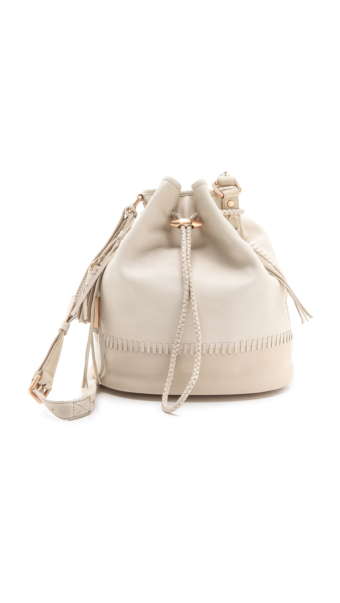 Lyst Joie Mabel Bucket Bag Black In White Gallery